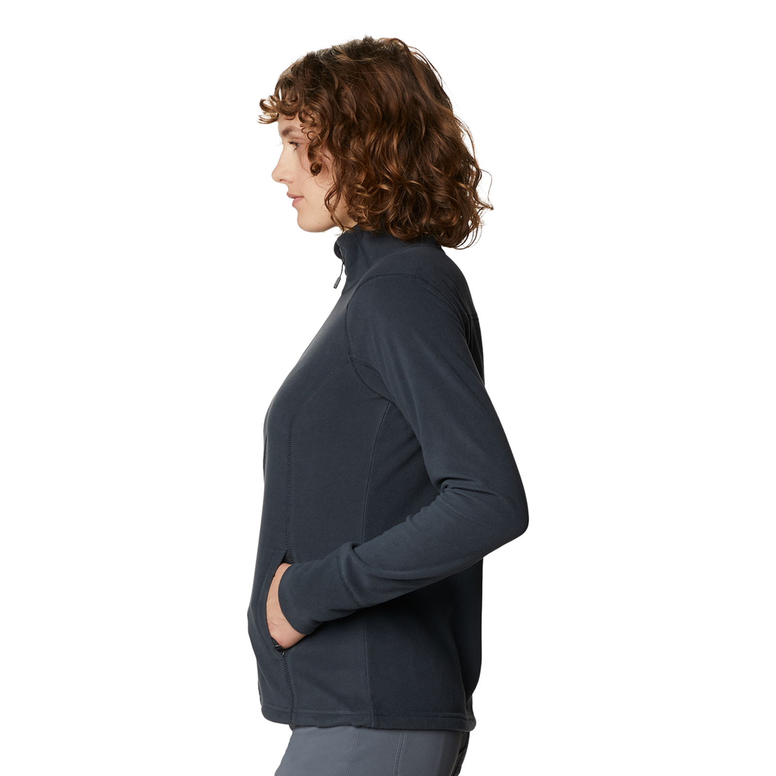 Mountain Hardwear W Microchill 2.0 Fleecejacke für Damen in SCHWARZ