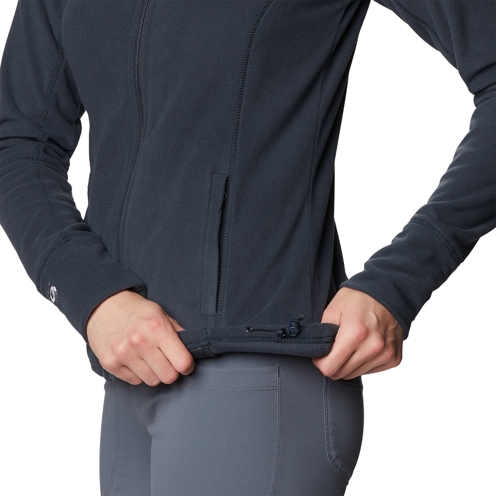 Mountain Hardwear W Microchill 2.0 Fleecejacke für Damen in SCHWARZ