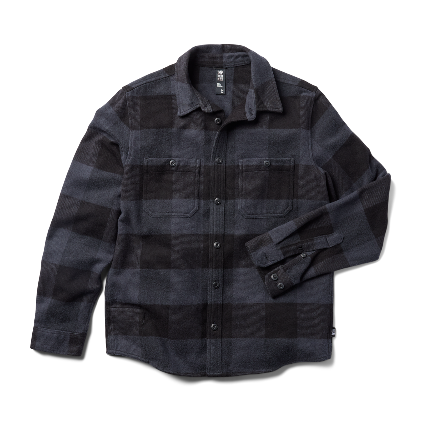 Mountain Hardwear M Plusher™ Long Sleeve Shirt in SCHWARZ