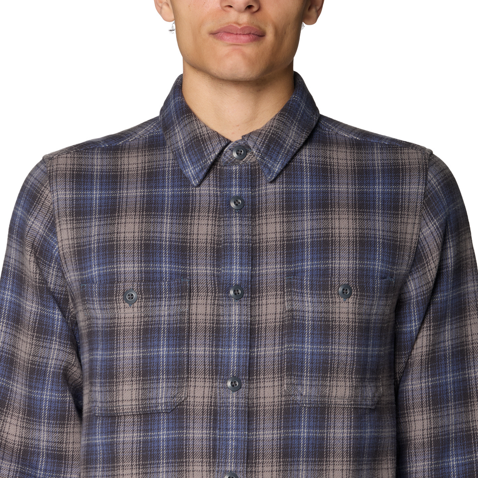 Mountain Hardwear M Plusher™ Long Sleeve Shirt in BLAU