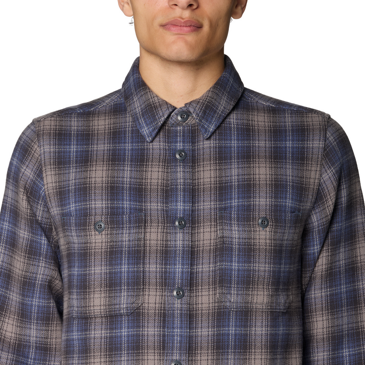 Mountain Hardwear M Plusher™ Long Sleeve Shirt in BLAU