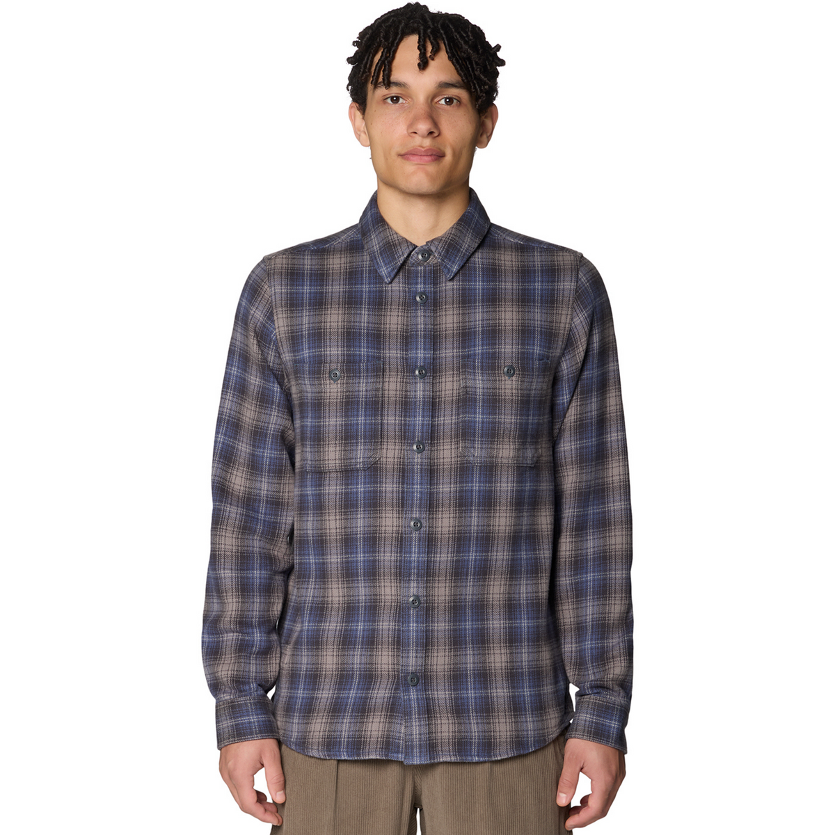 Mountain Hardwear M Plusher™ Long Sleeve Shirt in BLAU