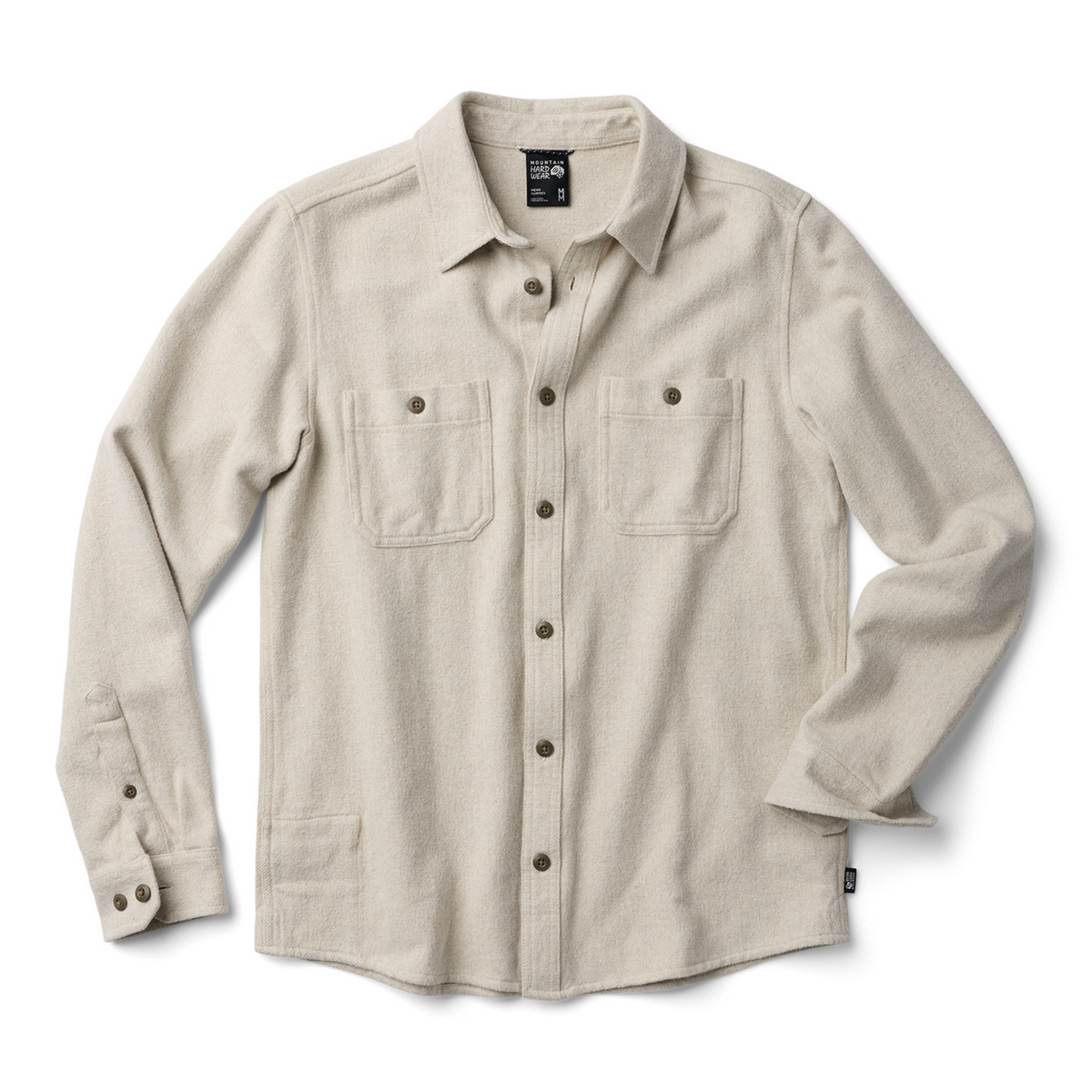 Mountain Hardwear M Plusher™ Long Sleeve Shirt in BEIGE