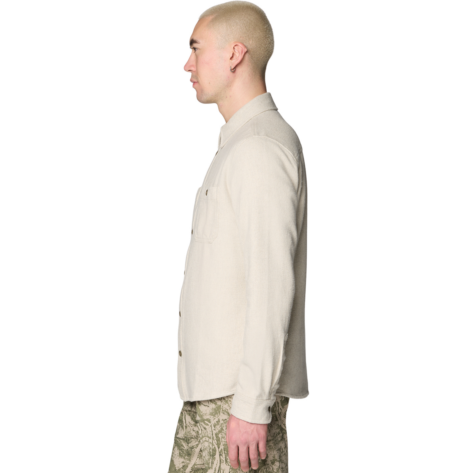 Mountain Hardwear M Plusher™ Long Sleeve Shirt in BEIGE