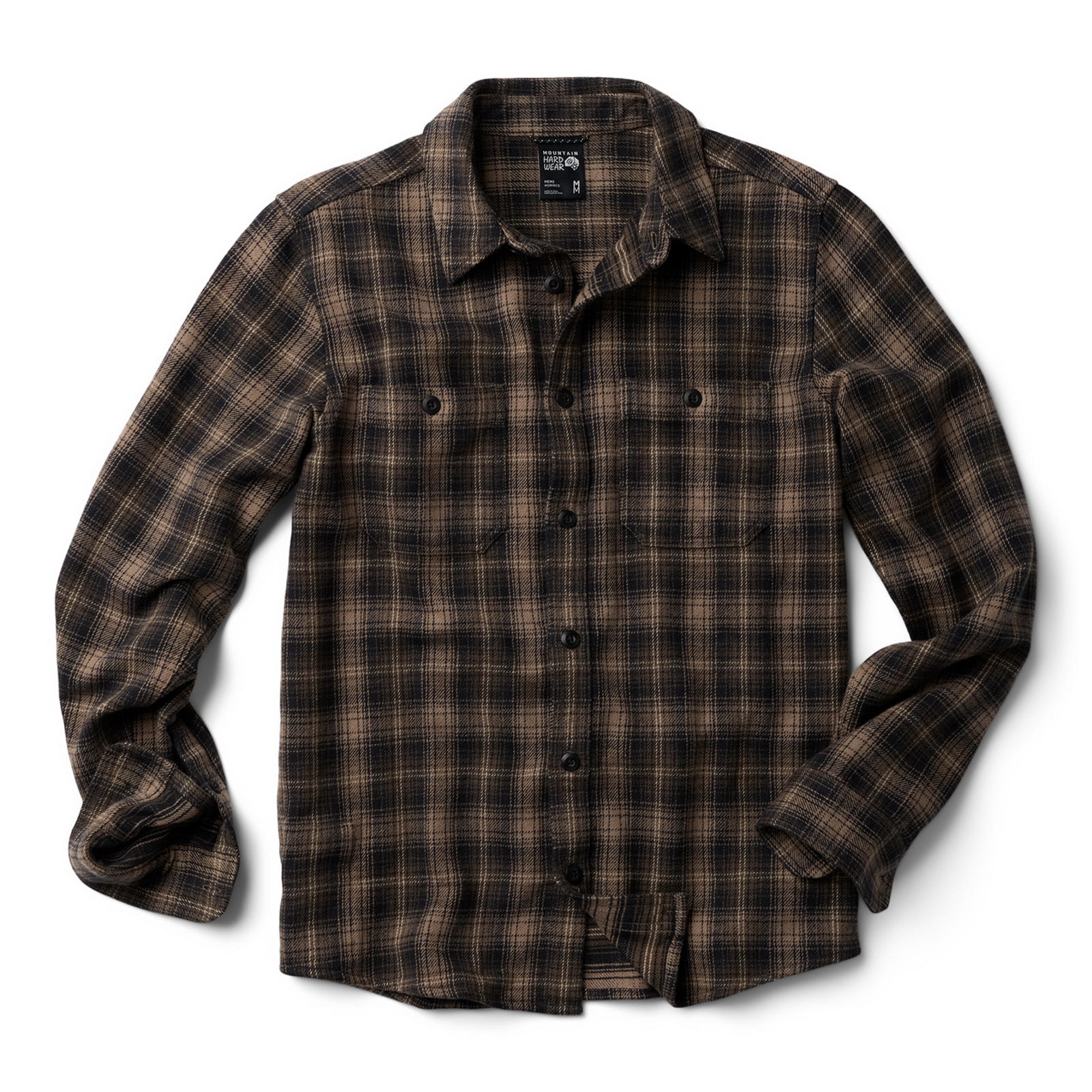 Mountain Hardwear M Plusher™ Long Sleeve Shirt in BRAUN