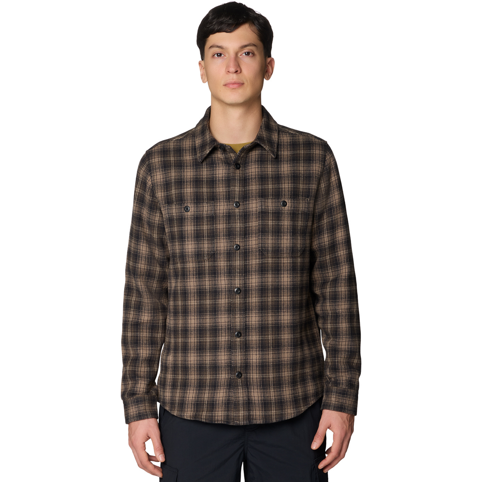 Mountain Hardwear M Plusher™ Long Sleeve Shirt in BRAUN