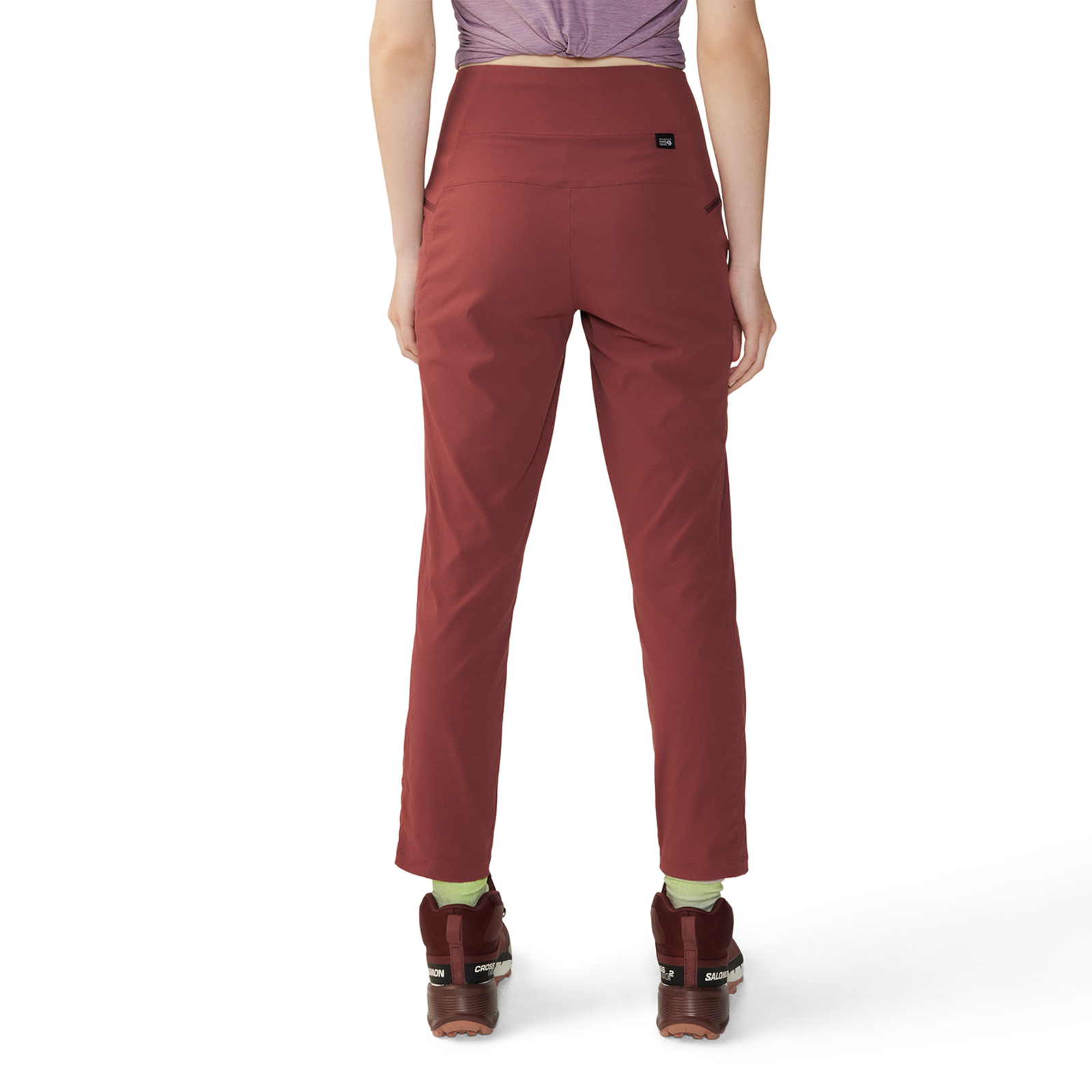 Mountain Hardwear W Dynama High Rise Trekkinghose für Damen in ROT