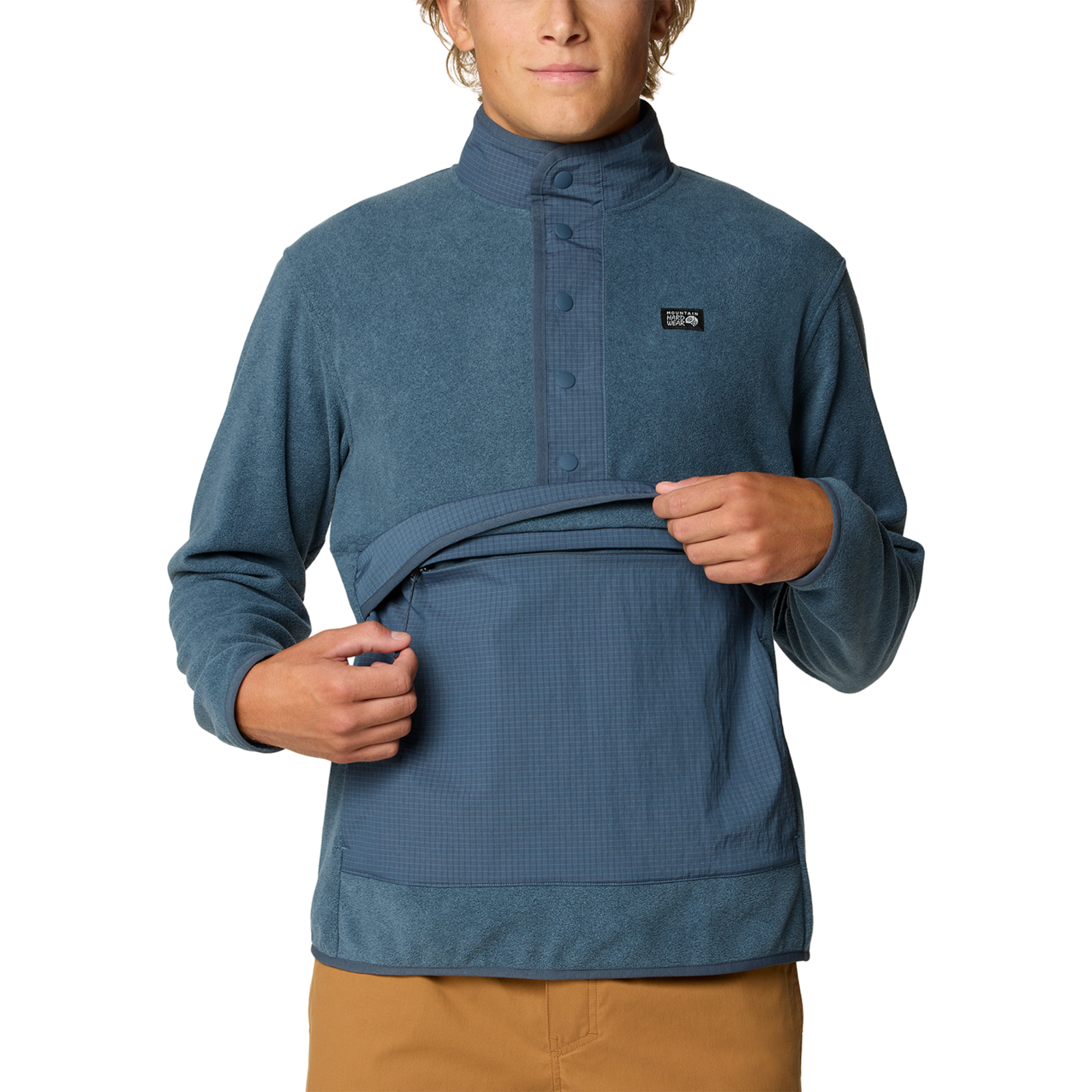 Mountain Hardwear M Microchill™ Snap Pullover in