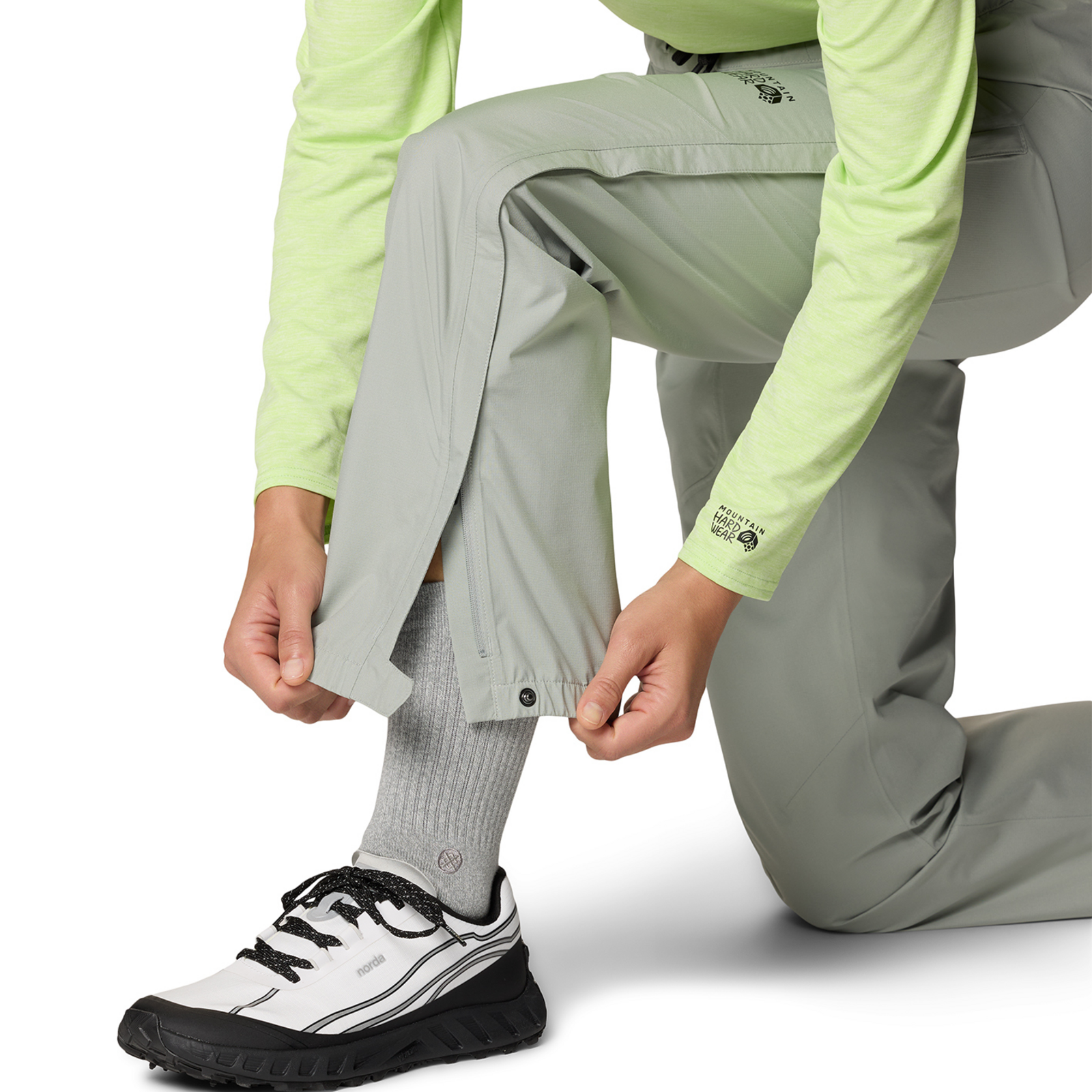Mountain Hardwear W Stretch Ozonic™ Pant in GRAU
