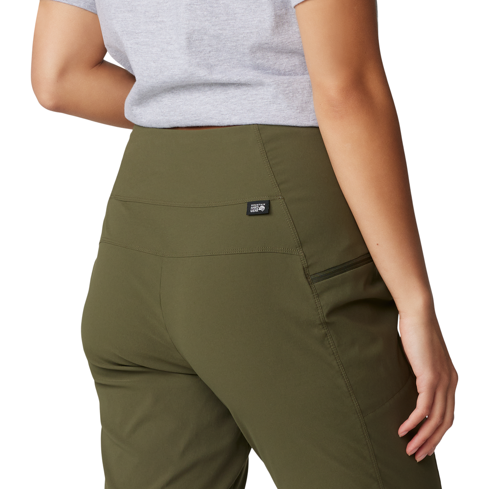 Mountain Hardwear W Dynama™ High Rise Ankle Pant in GRÜN