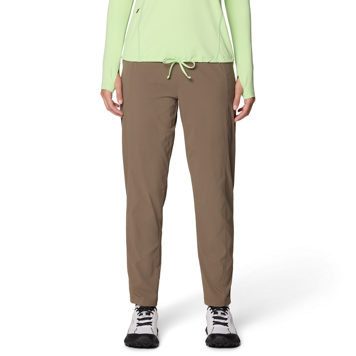 Mountain Hardwear W Dynama™ High Rise Ankle Pant in BRAUN