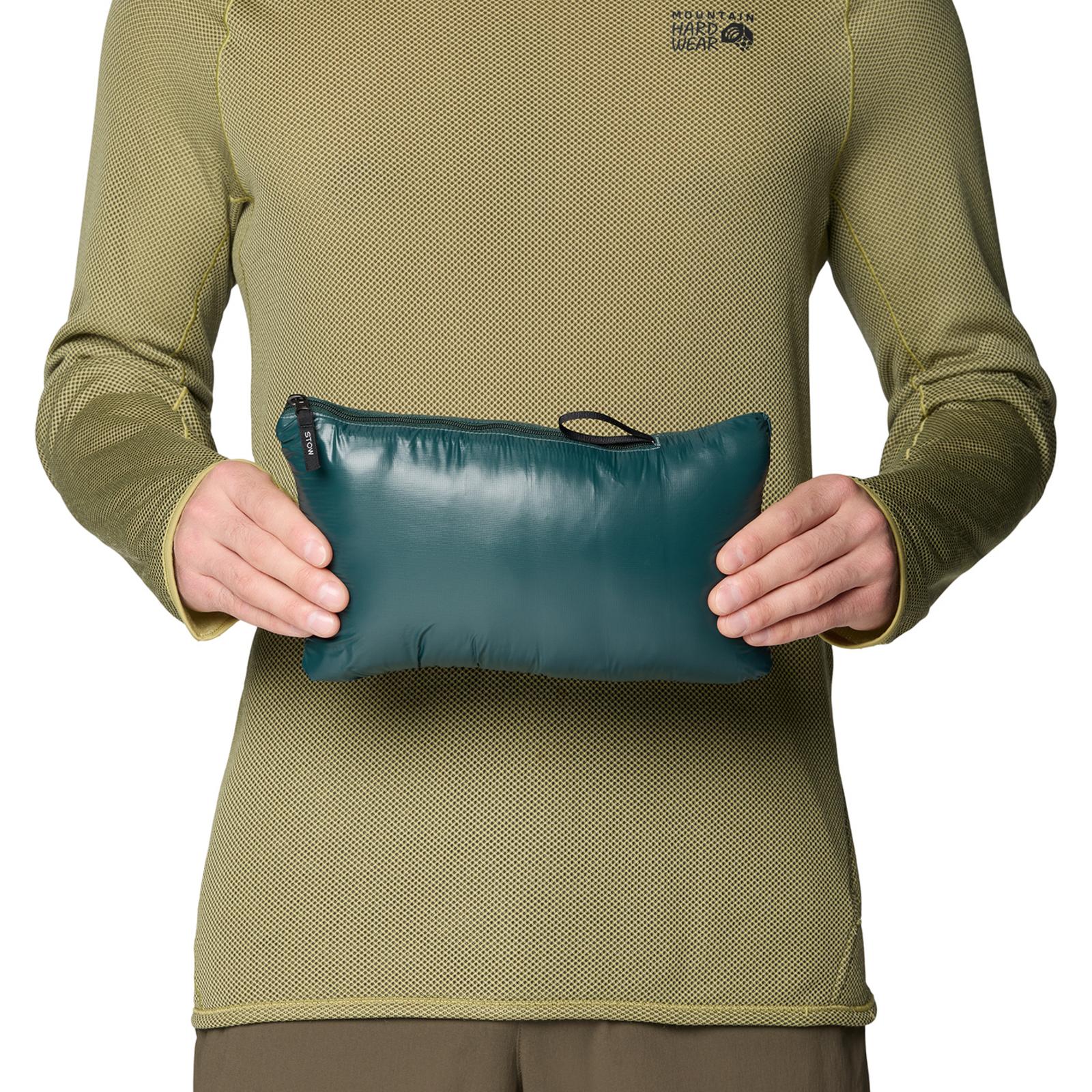 Mountain Hardwear M Ghost Whisperer™ Hoody in GRÜN