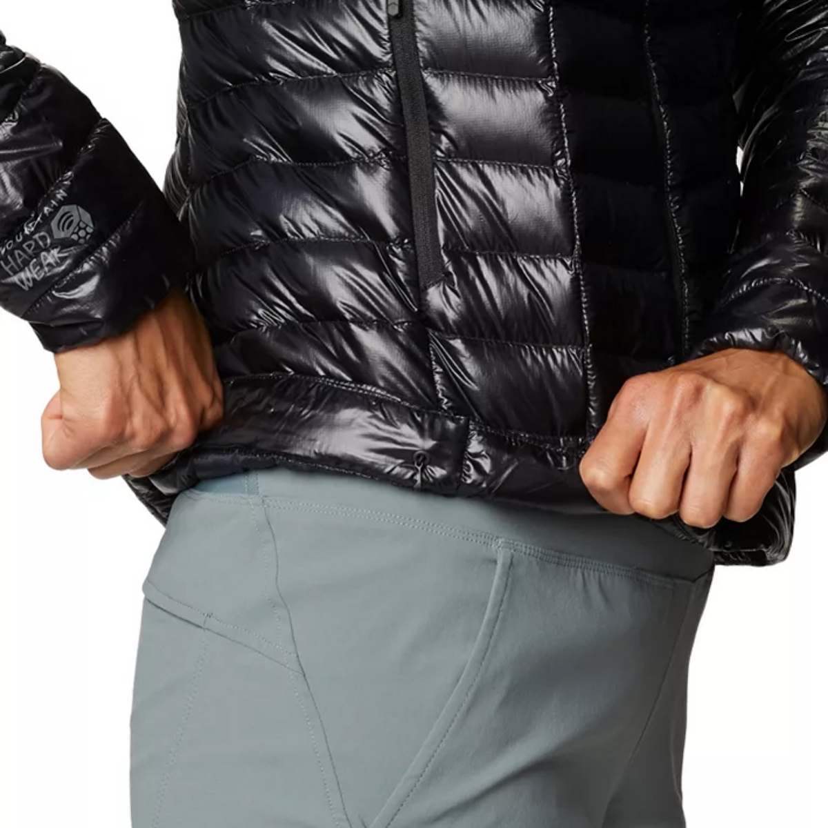 Mountain Hardwear W Ghost Whisperer™ Hoody in SCHWARZ