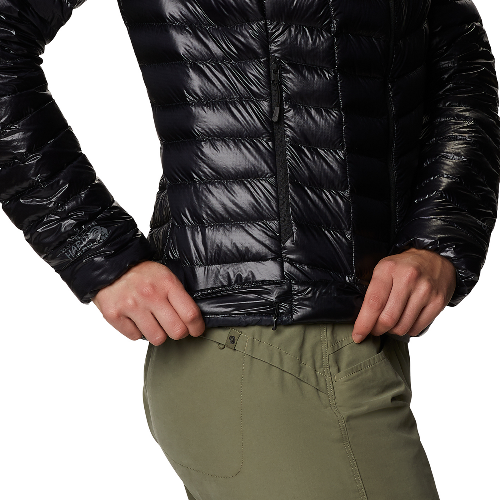 Mountain Hardwear W Ghost Whisperer™ Jacket in SCHWARZ