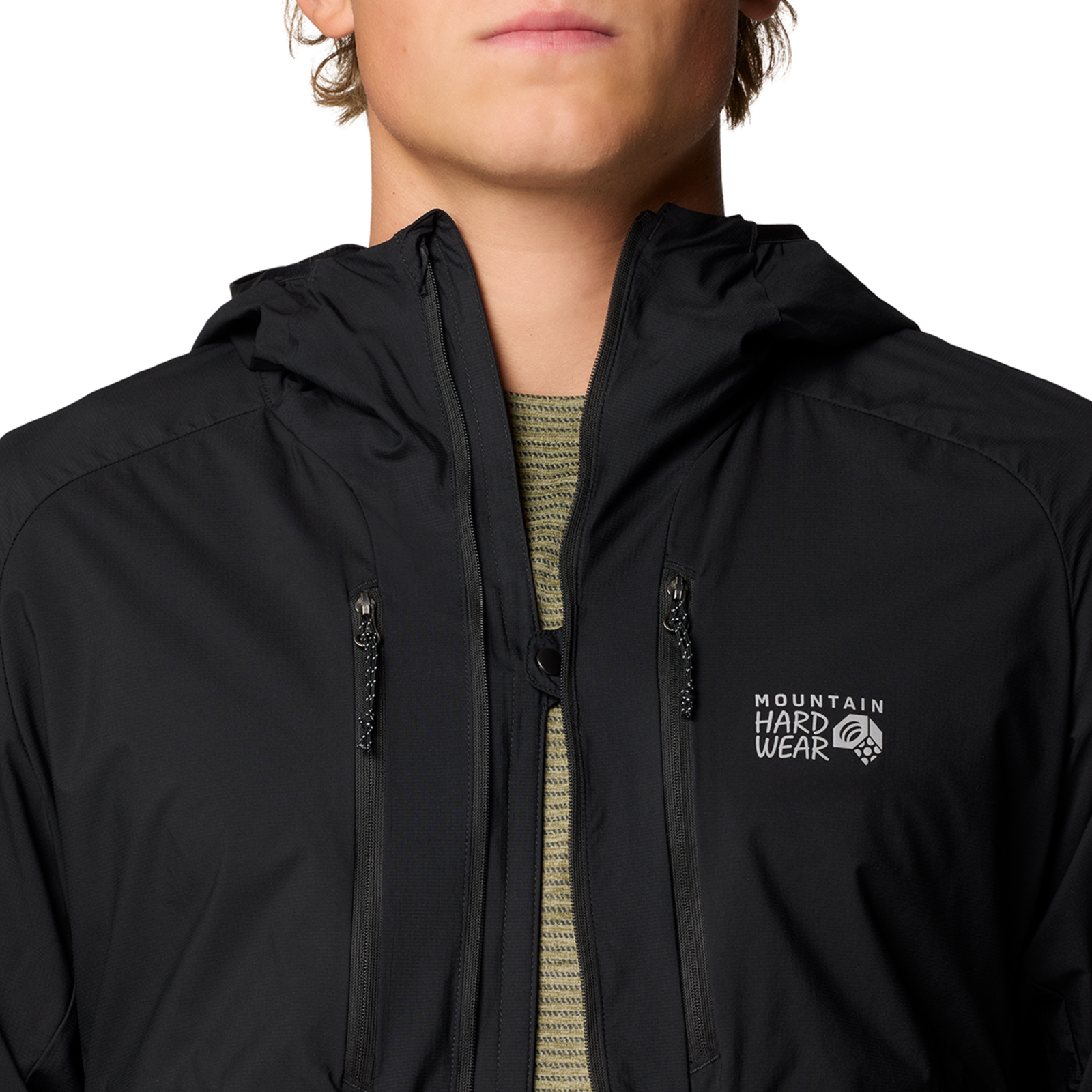 Mountain Hardwear M Kor AirShell™ Hybrid Hooded Jacket in