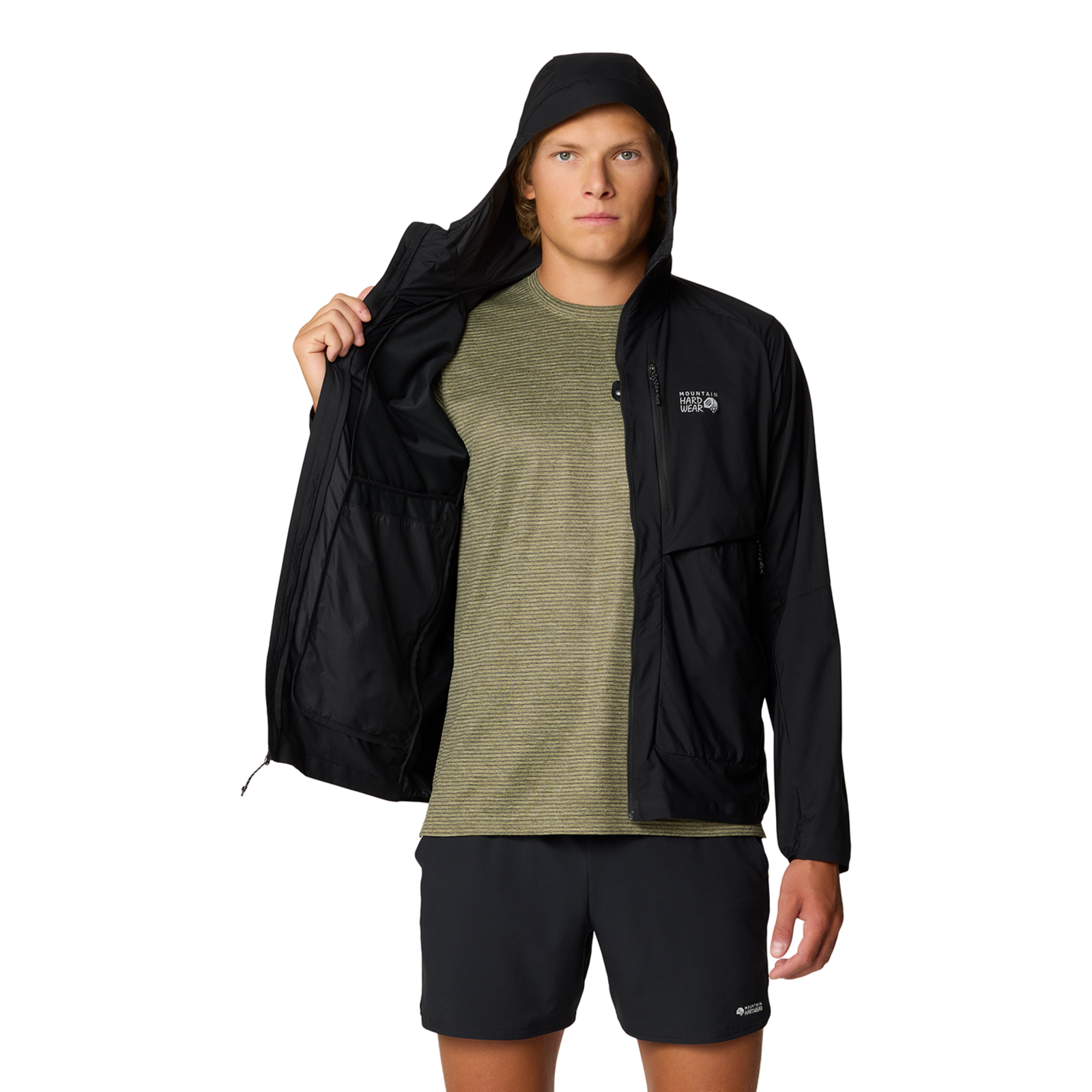 Mountain Hardwear M Kor AirShell™ Hybrid Hooded Jacket in