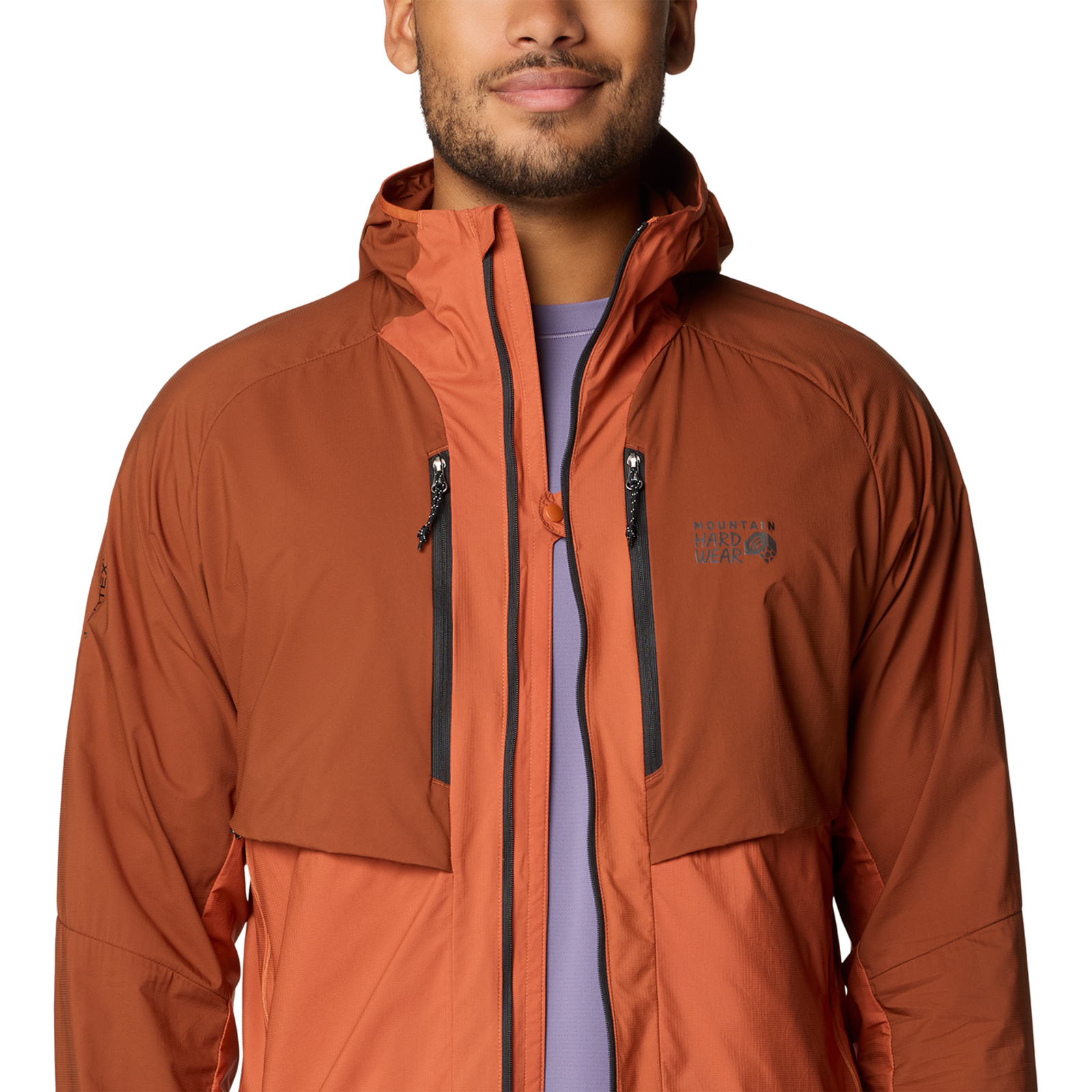 Mountain Hardwear M Kor AirShell™ Hybrid Hooded Jacket in
