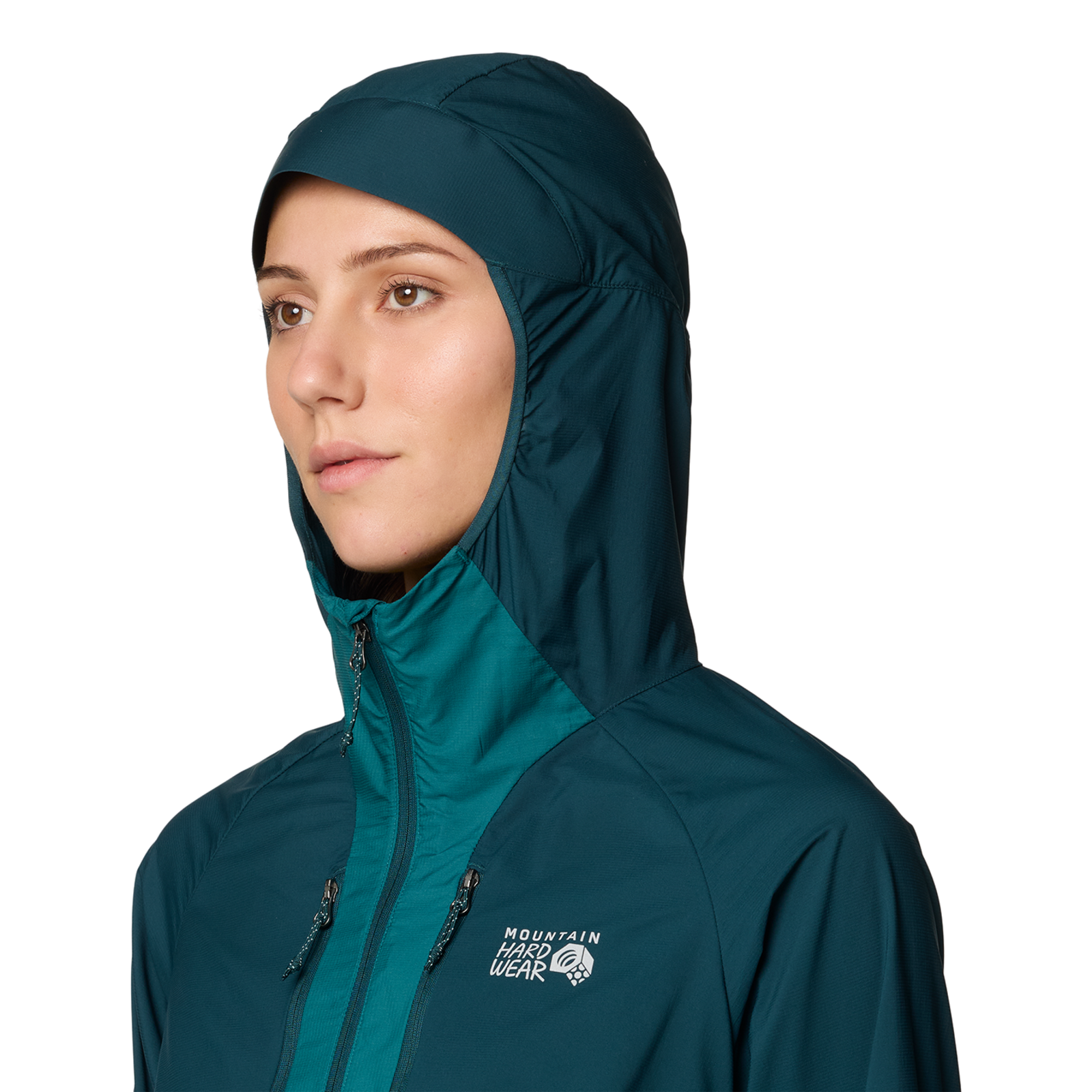 Mountain Hardwear W Kor AirShell™ Hybrid Hooded Jacket in