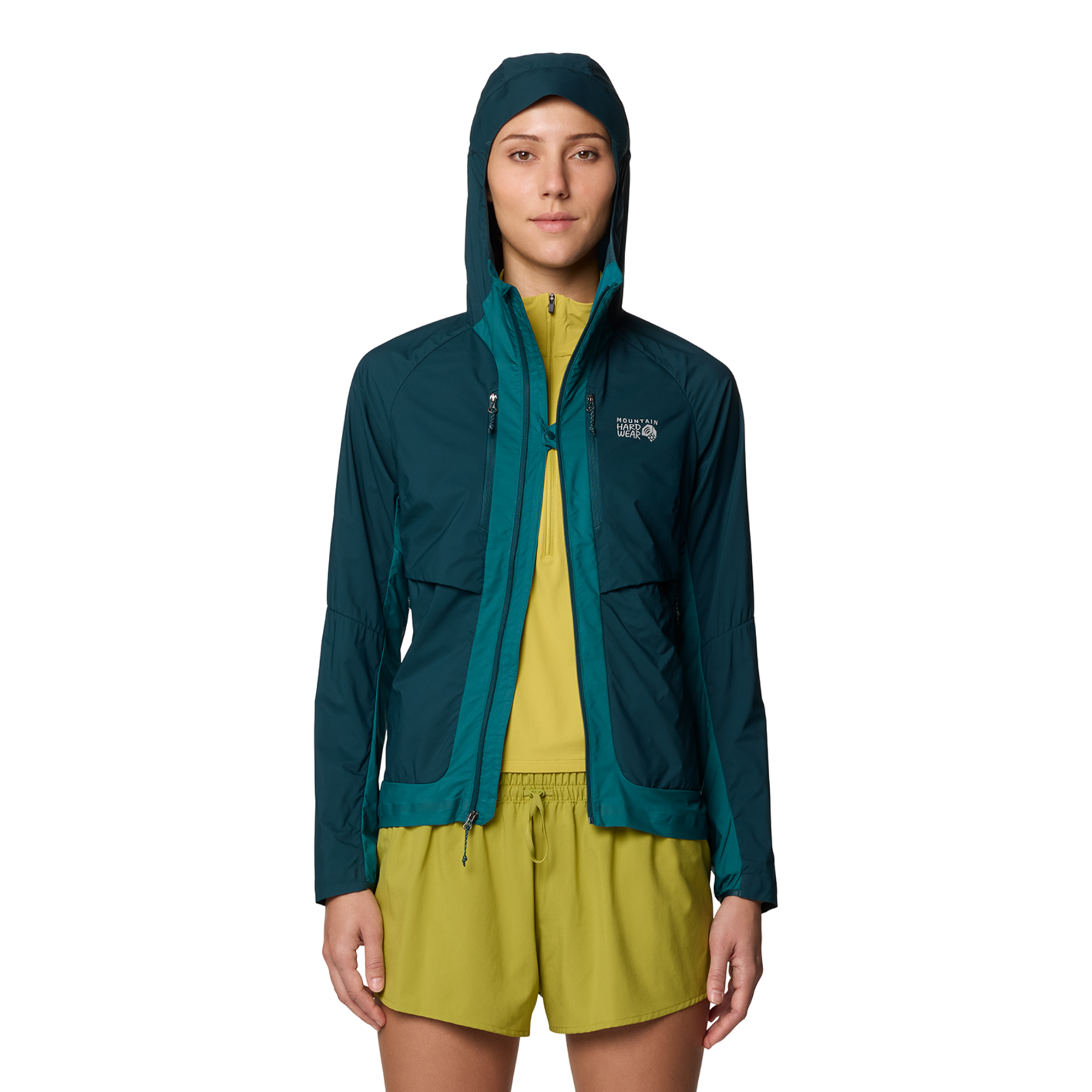 Mountain Hardwear W Kor AirShell™ Hybrid Hooded Jacket in