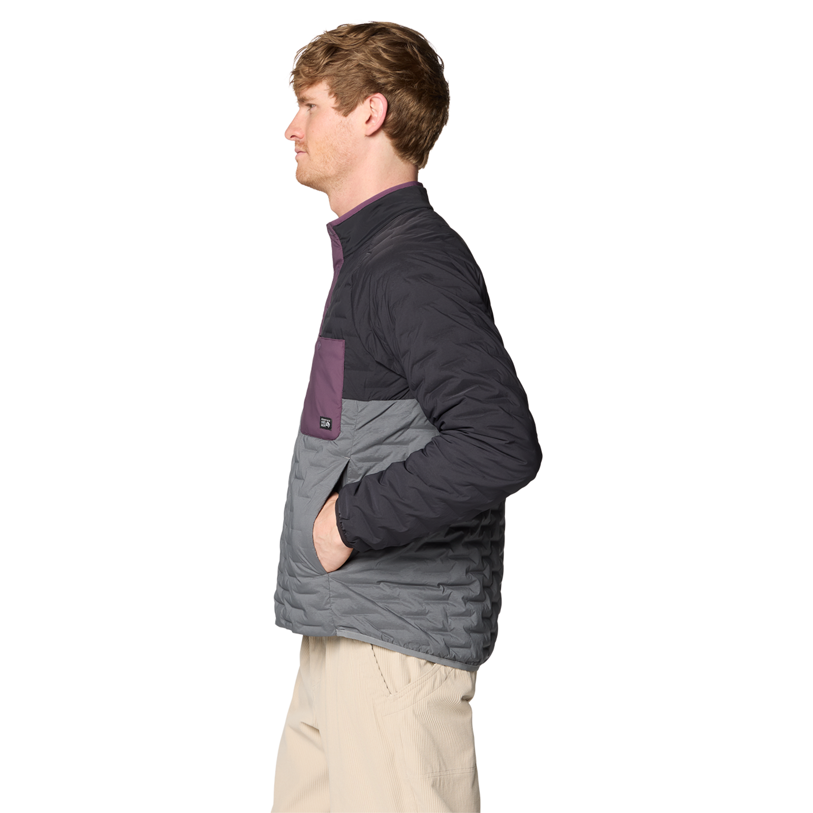 Mountain Hardwear M Stretchdown™ Light Snap Neck in MEHRFARBIG