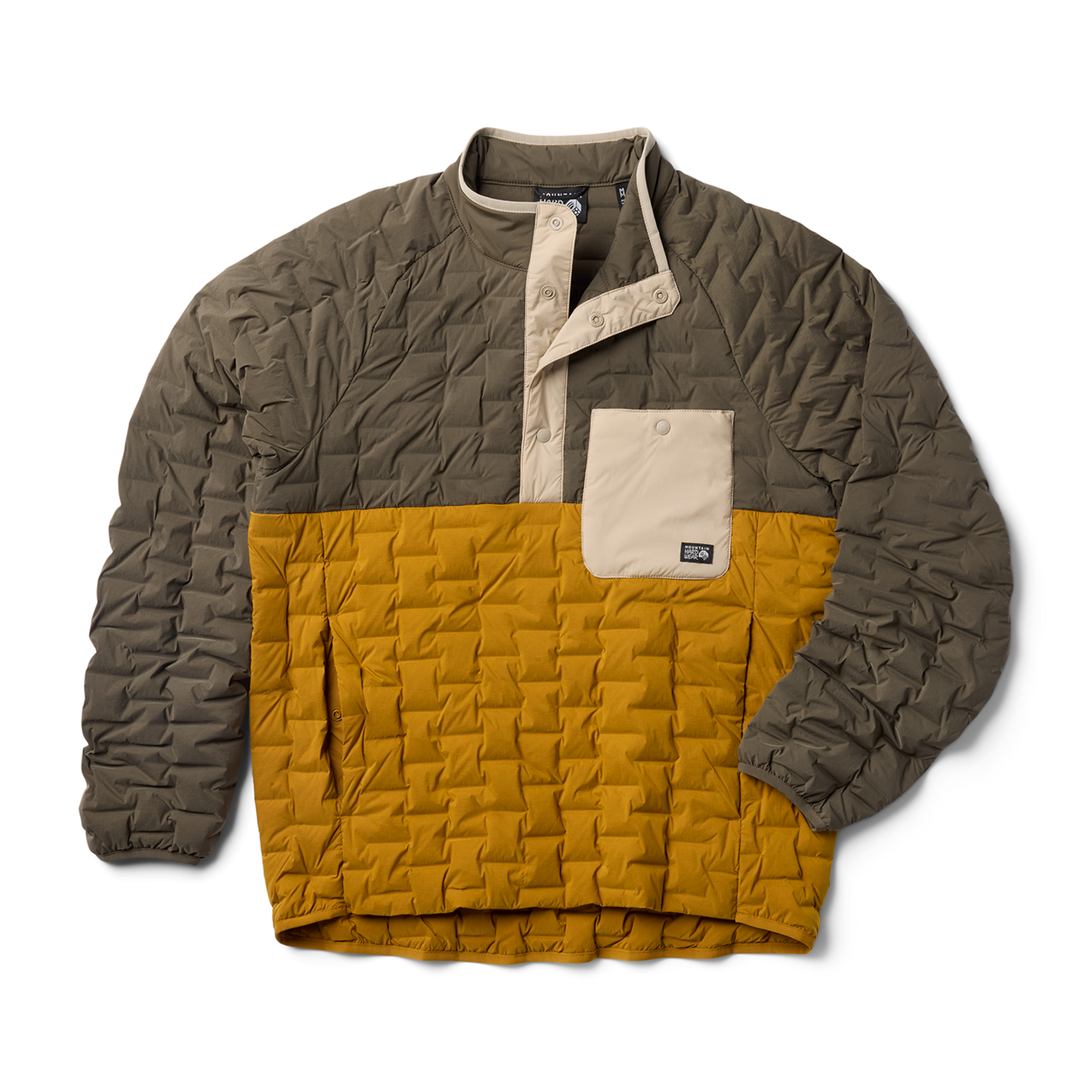 Mountain Hardwear M Stretchdown™ Light Snap Neck in MEHRFARBIG