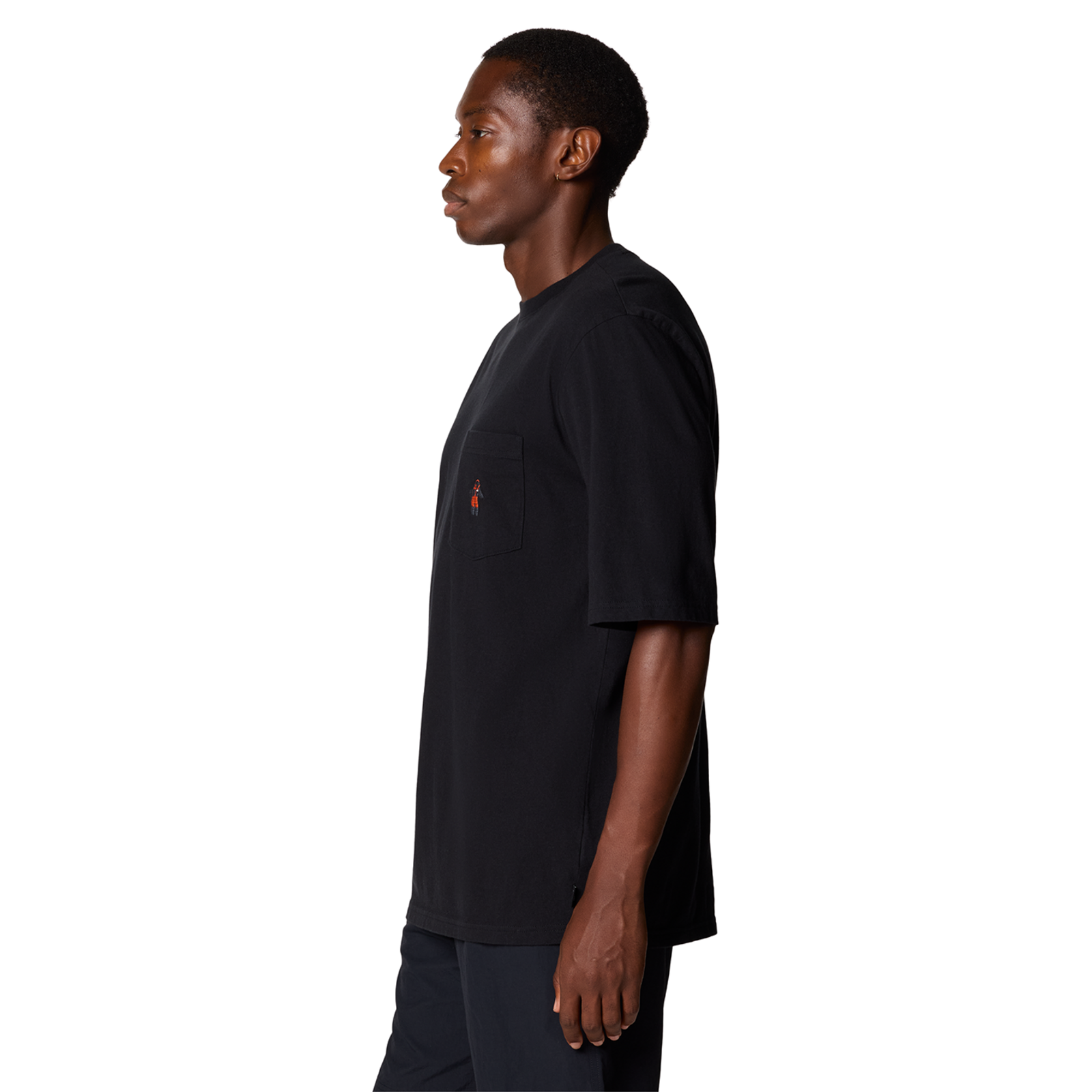 Mountain Hardwear M MHW Graphic Pocket SS 2 in SCHWARZ