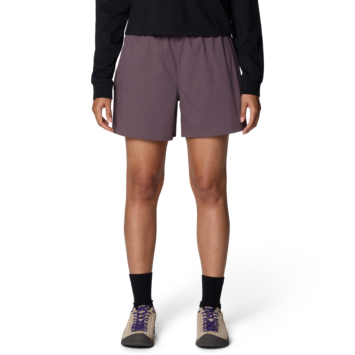 Mountain Hardwear W Rockrydge Short in VIOLETT