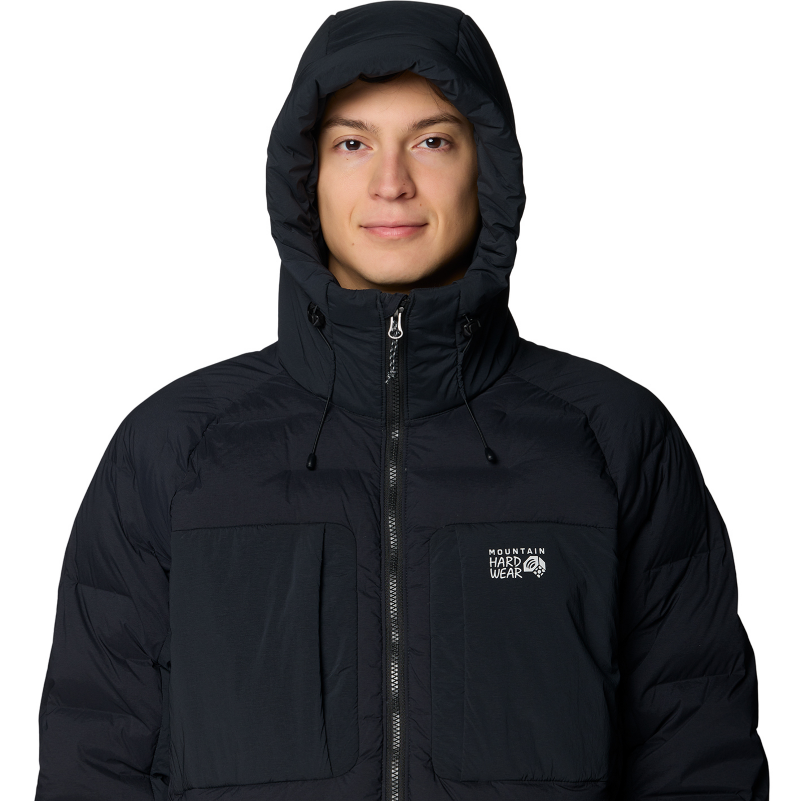 Mountain Hardwear M Stretchdown™ Parka in SCHWARZ