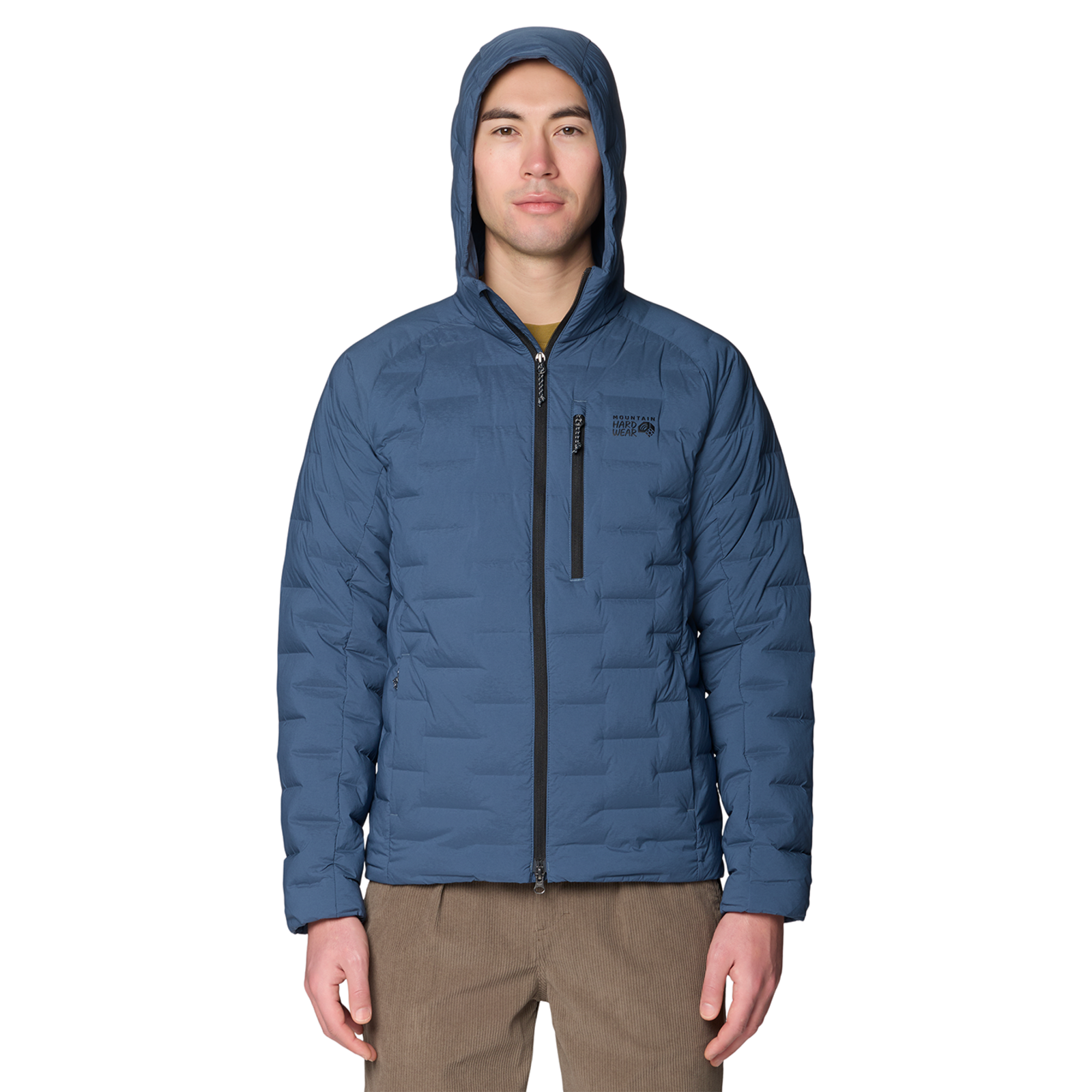 Mountain Hardwear M Stretchdown™ Hooded Jacket in BLAU