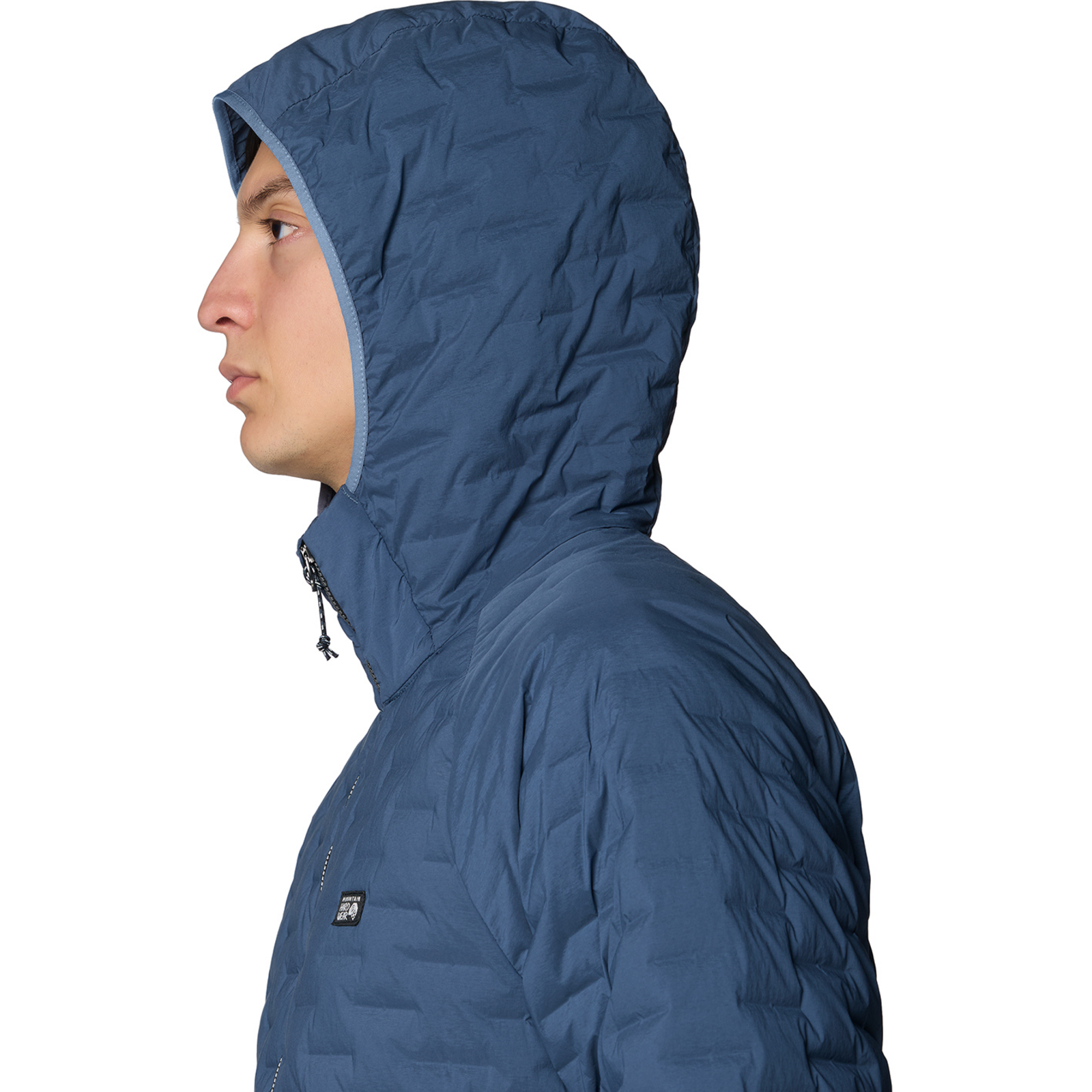 Mountain Hardwear M Stretchdown™ Light Hooded Jacket in BLAU