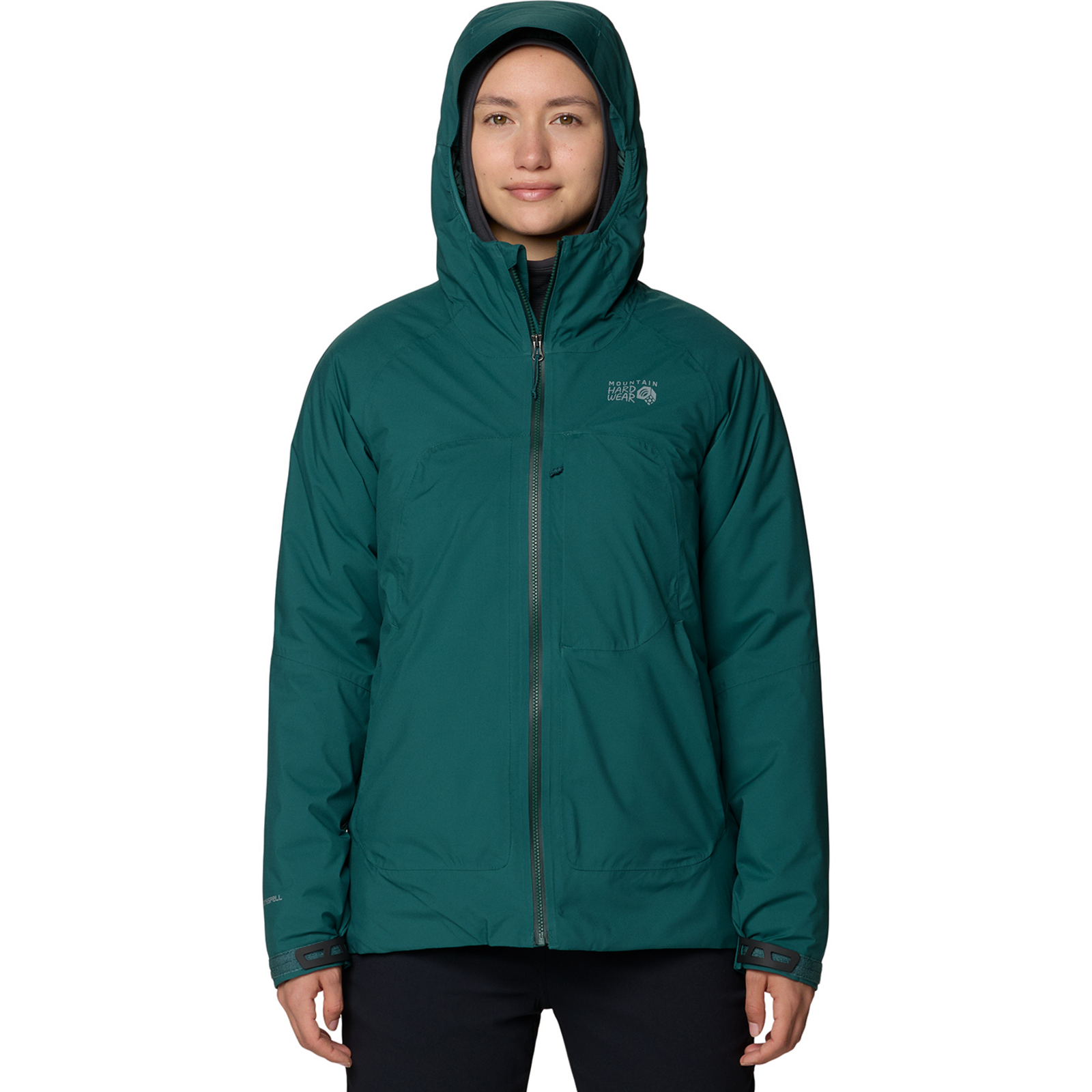 Mountain Hardwear W Stretch Ozonic™ Insulated Jacket in GRÜN