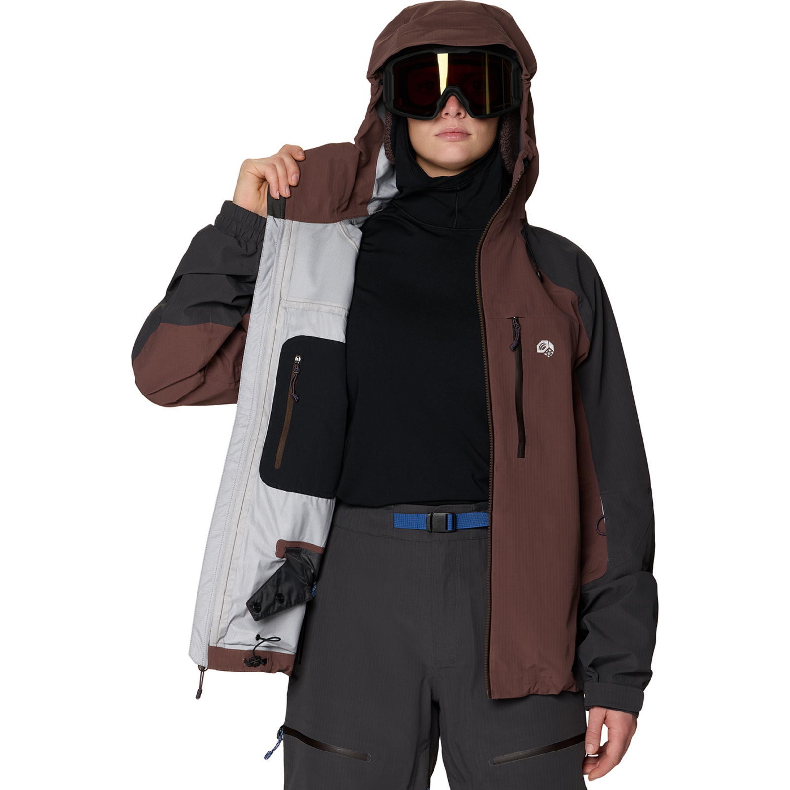 Mountain Hardwear W Warp Factor™ 3L Hooded Jacket in