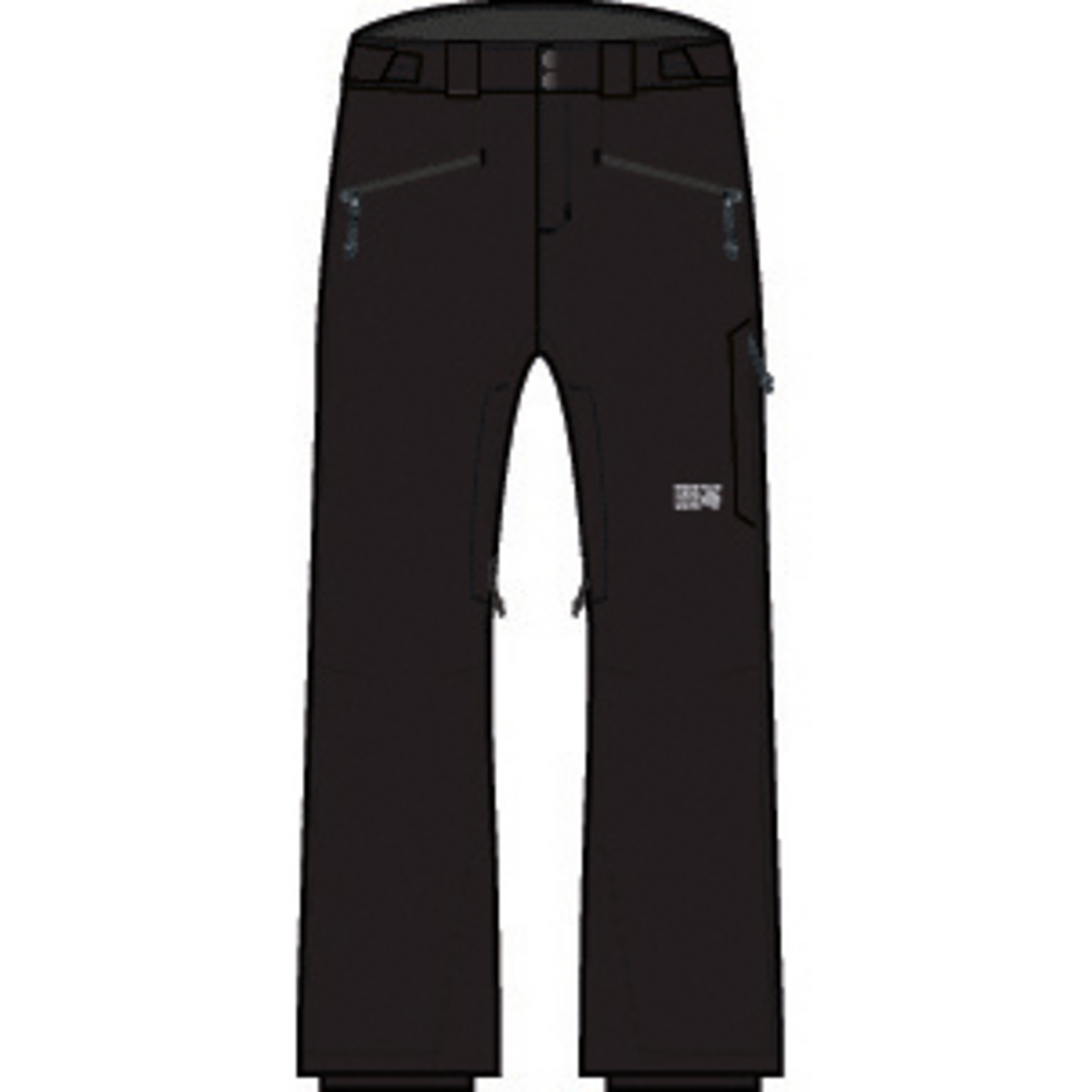 Mountain Hardwear W Firefall™ Pant in SCHWARZ
