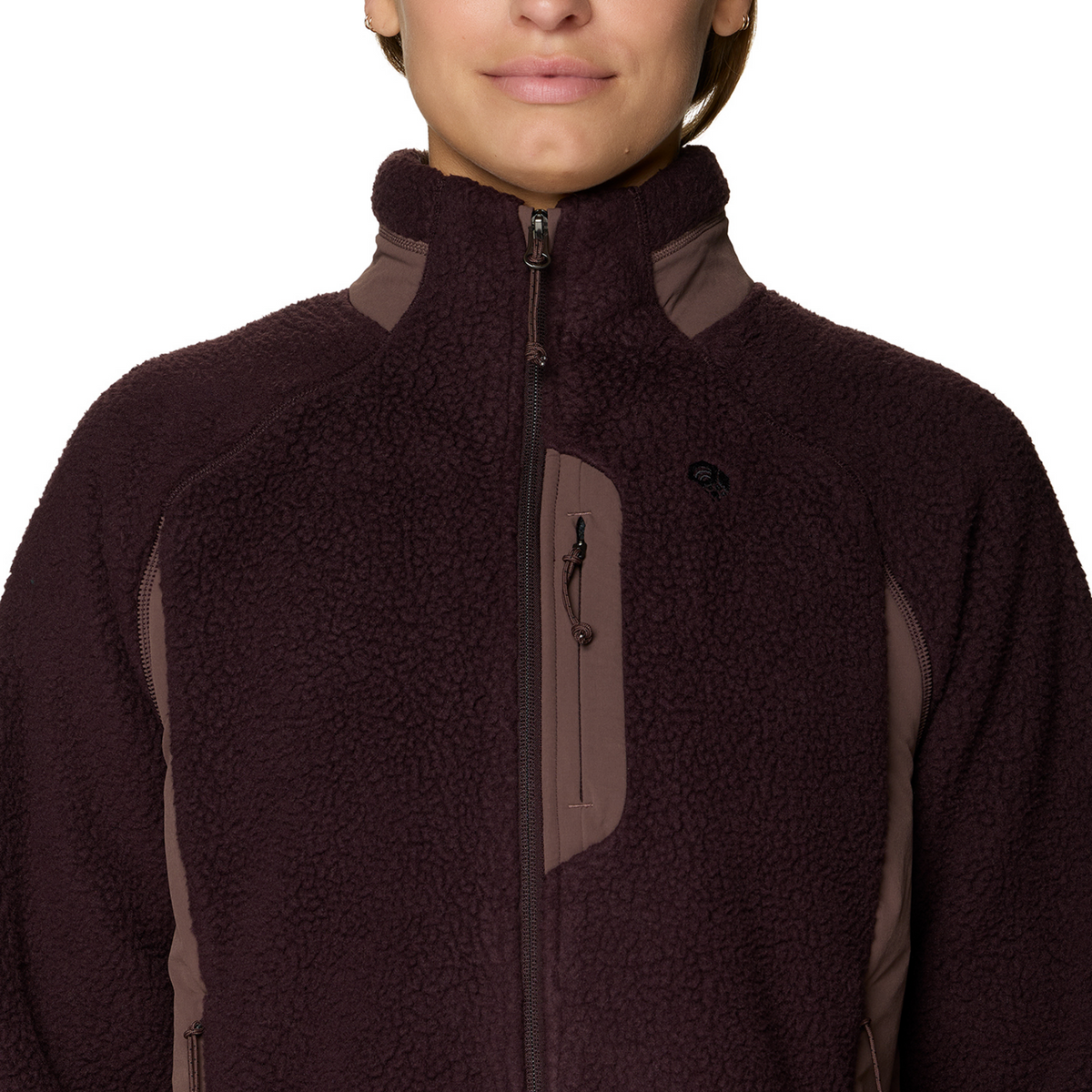 Mountain Hardwear W Deep Drift™ Fleece Full Zip in BRAUN