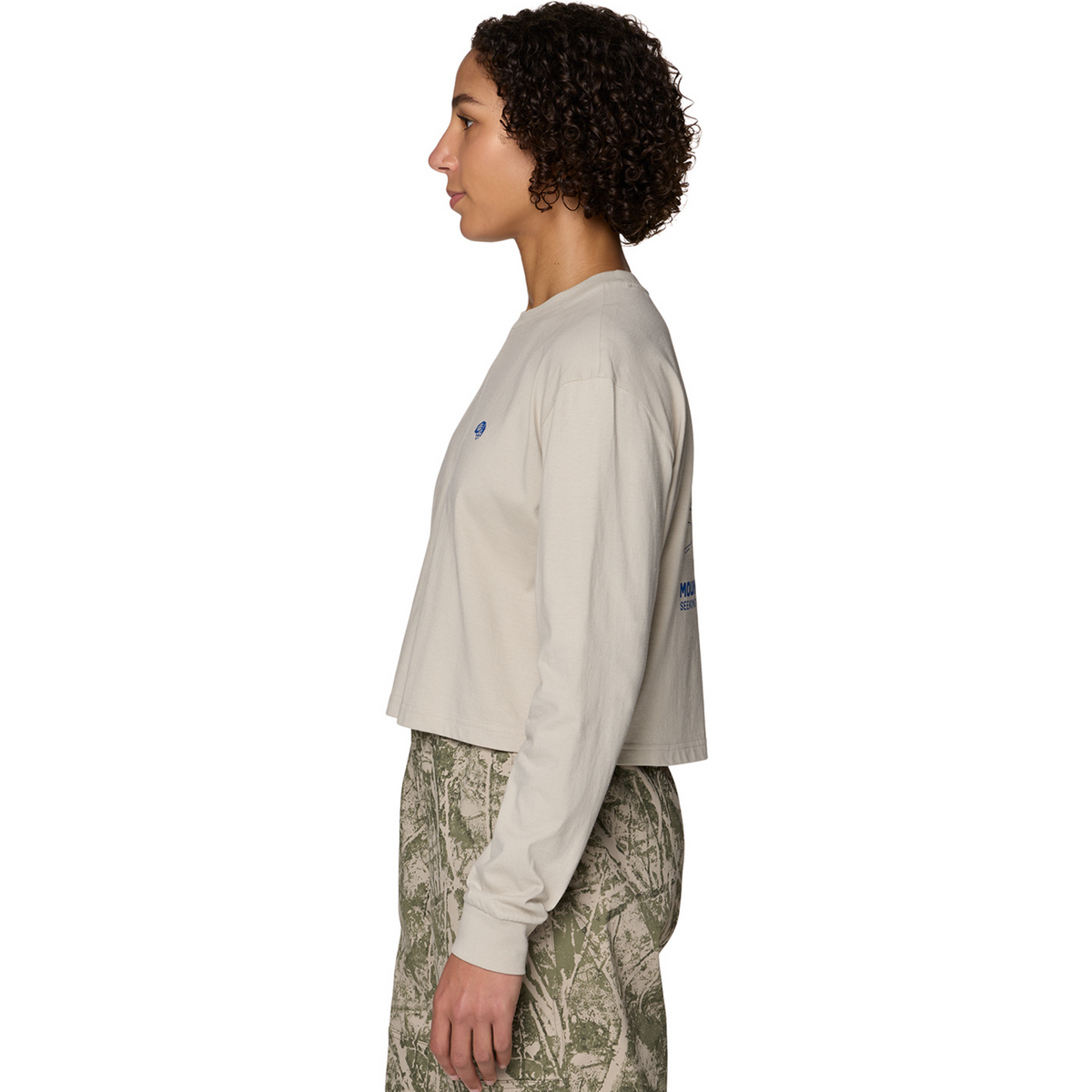Mountain Hardwear W MHW™ Seeking Wilder Paths Crop Long Slee in