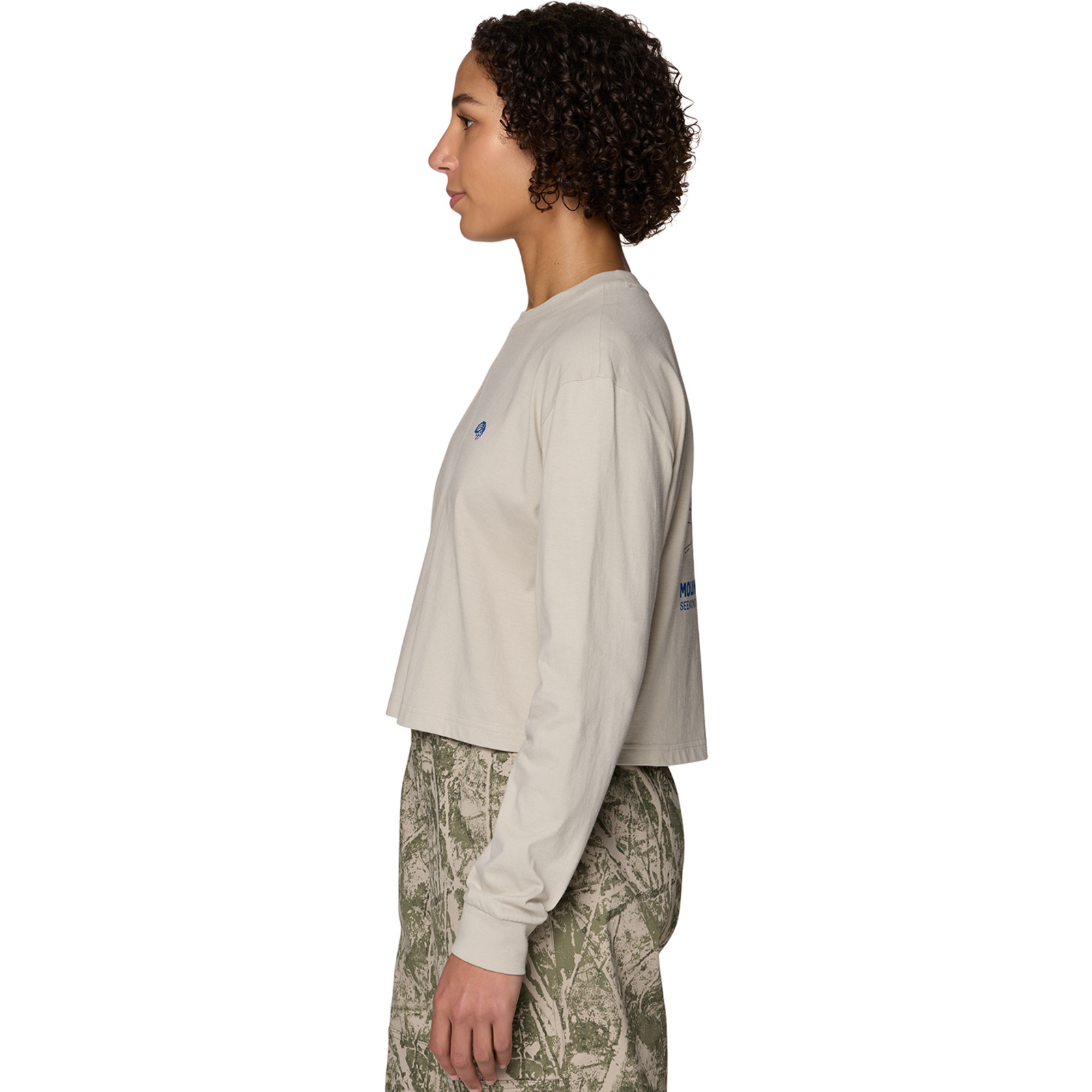 Mountain Hardwear W MHW™ Seeking Wilder Paths Crop Long Slee in