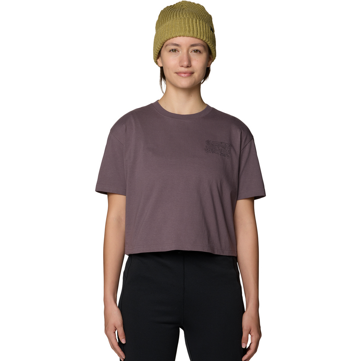 Mountain Hardwear W MHW™ Seeking Wilder Paths Crop Short Sle in