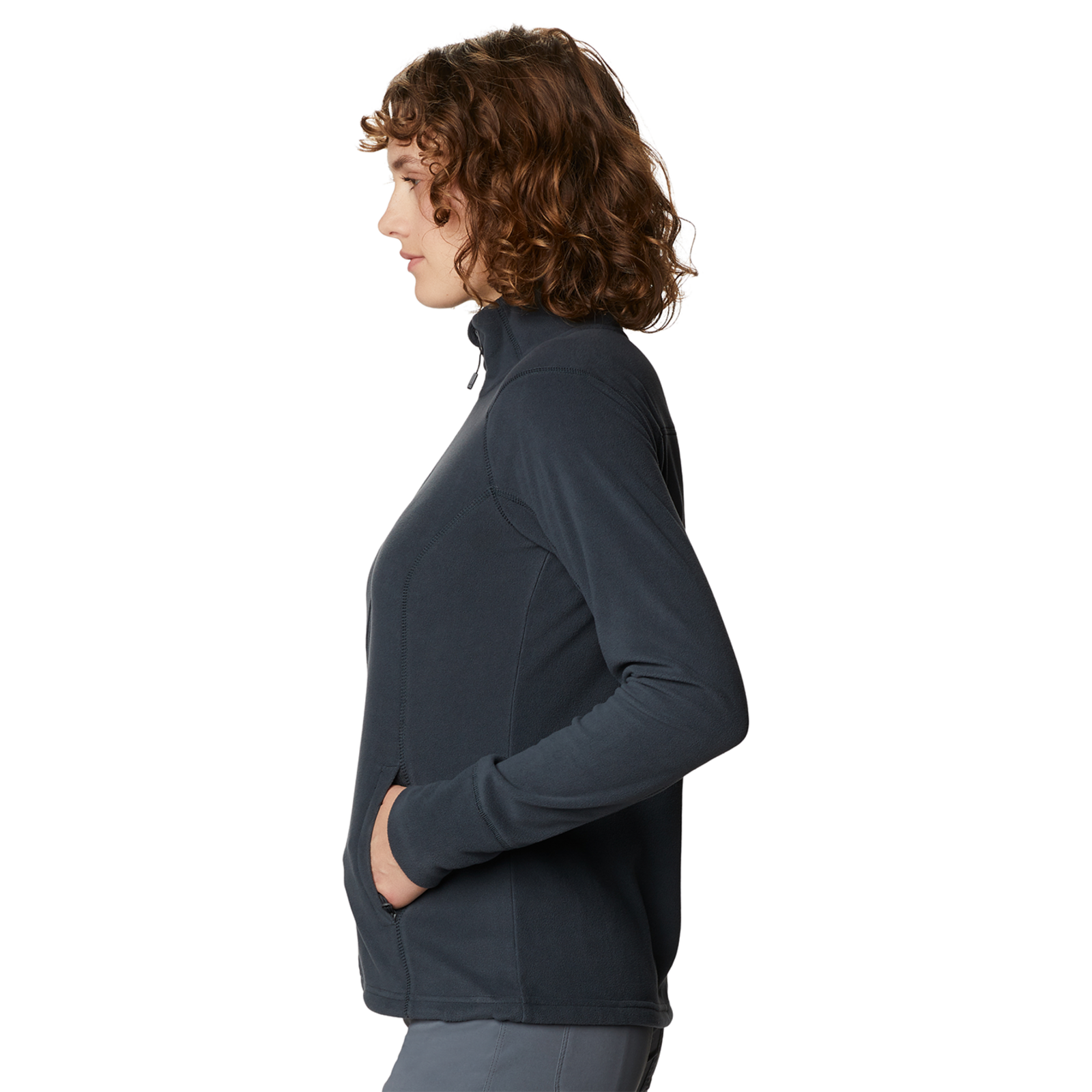 Mountain Hardwear W Microchill 2.0 Fleecejacke für Damen in SCHWARZ