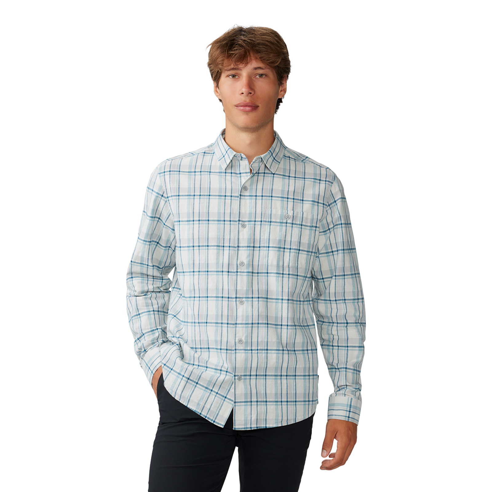 Mountain Hardwear M Big Cottonwood Langarm Shirt für Herren in