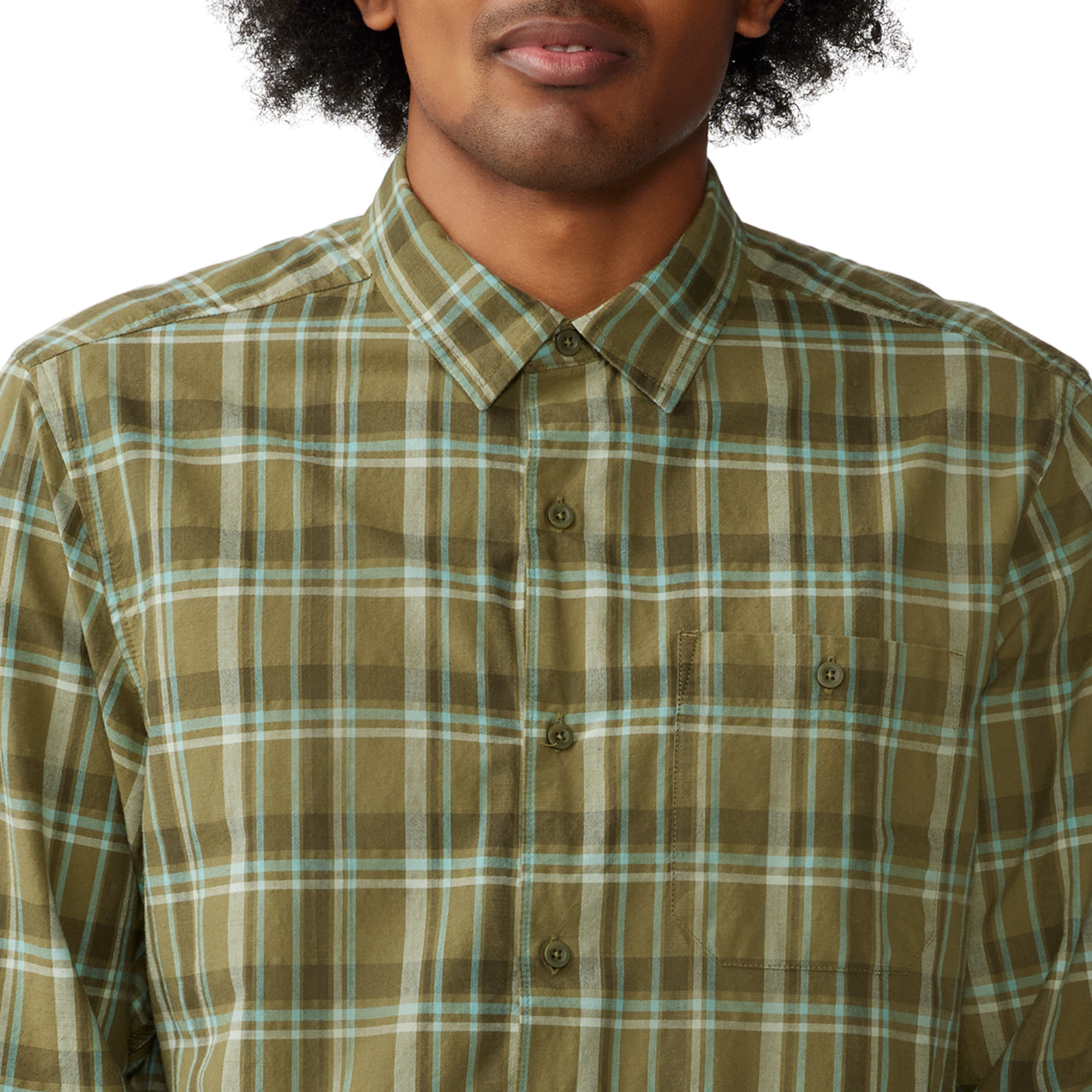 Mountain Hardwear M Big Cottonwood Langarm Shirt für Herren in
