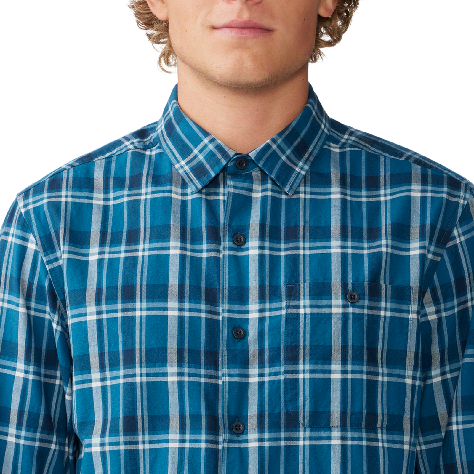 Mountain Hardwear M Big Cottonwood Langarm Shirt für Herren in