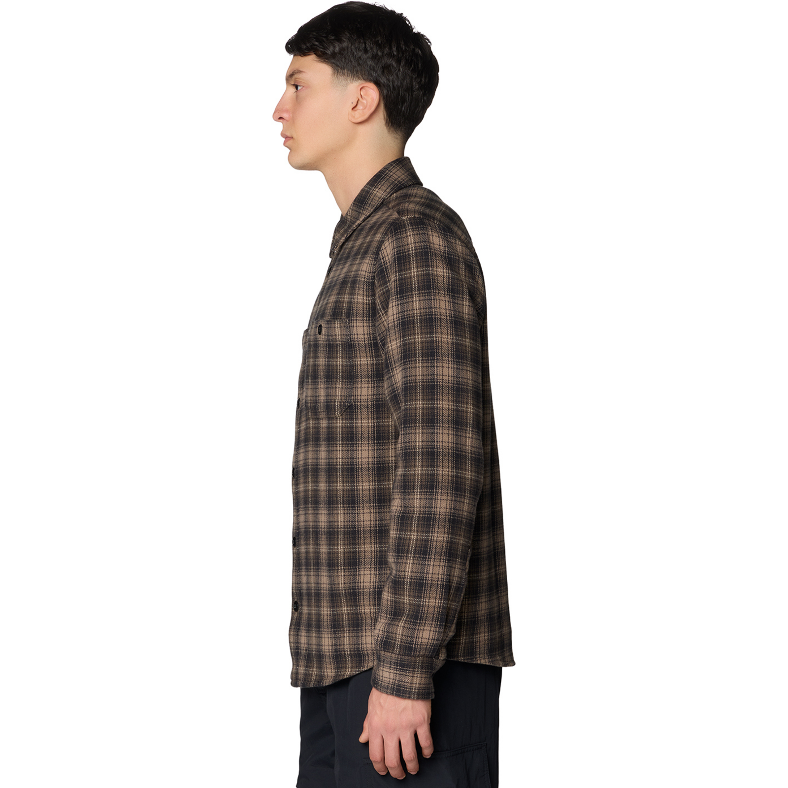 Mountain Hardwear M Plusher™ Long Sleeve Shirt in BRAUN
