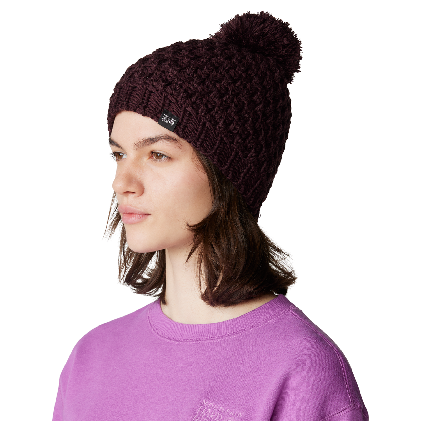 Mountain Hardwear W Snow Capped Beanie in BRAUN