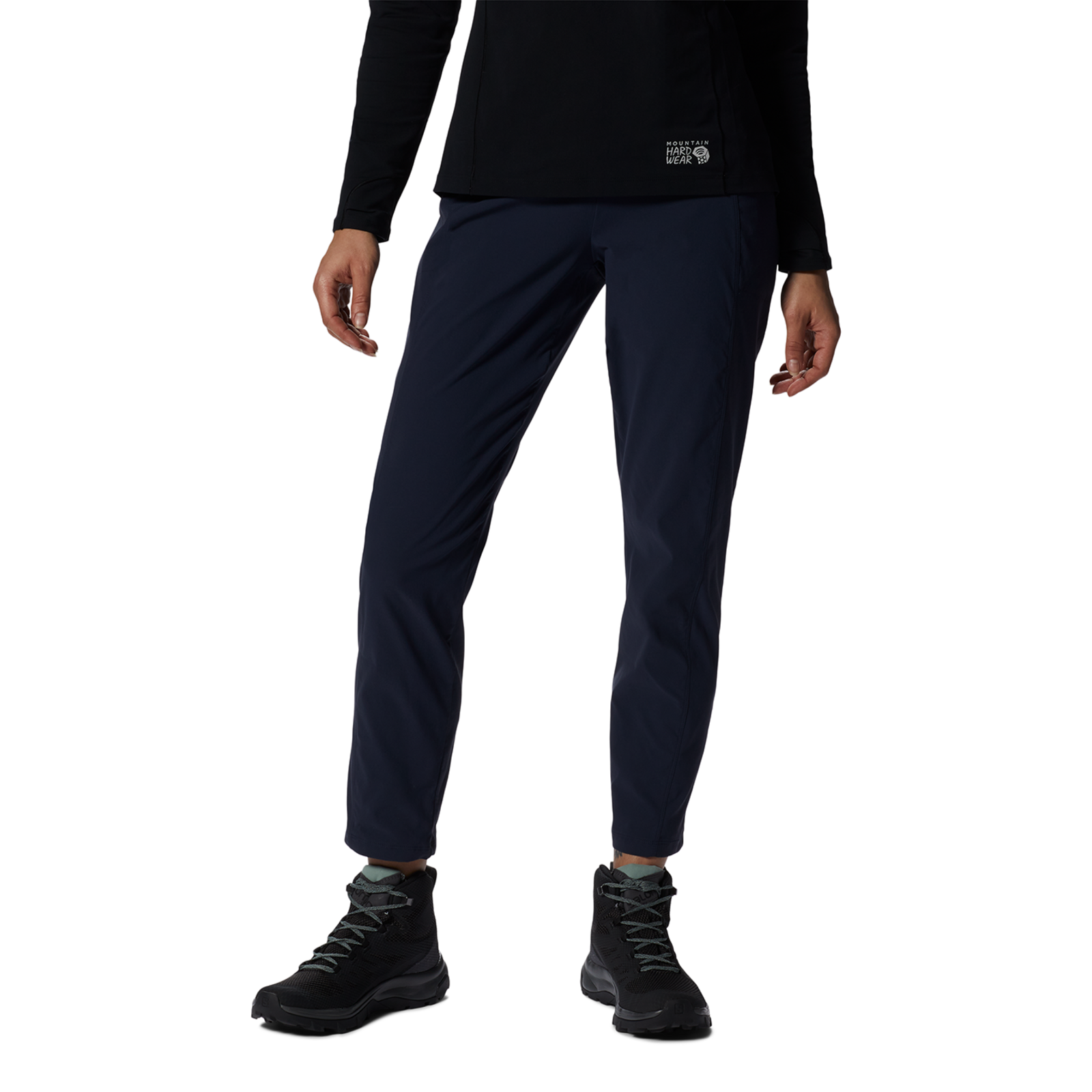 Mountain Hardwear W Dynama High Rise Trekkinghose für Damen in SCHWARZ