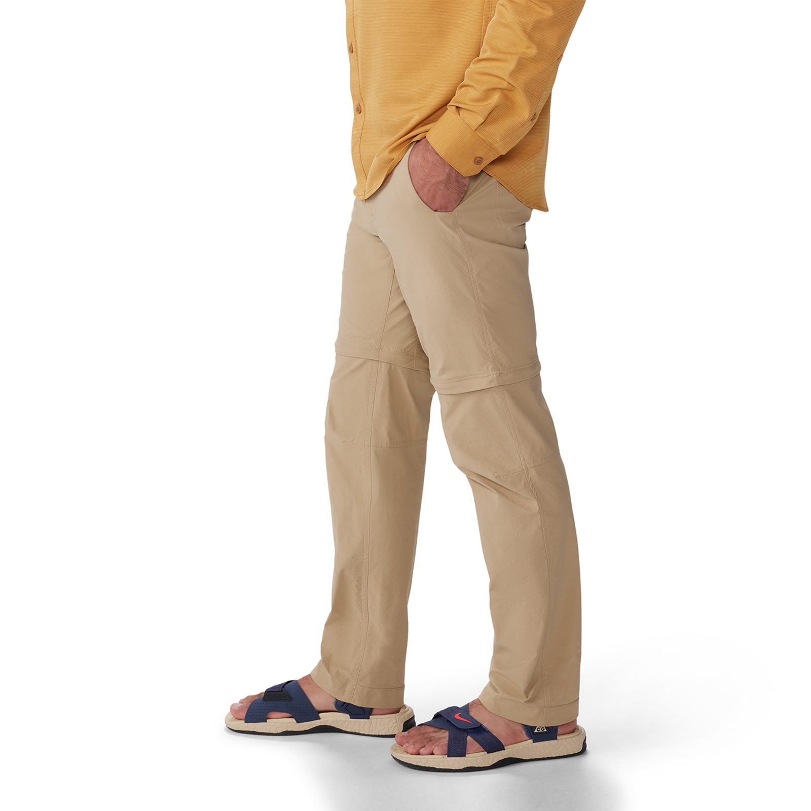 Mountain Hardwear M Basin™ Trek Convertible Pant in BEIGE