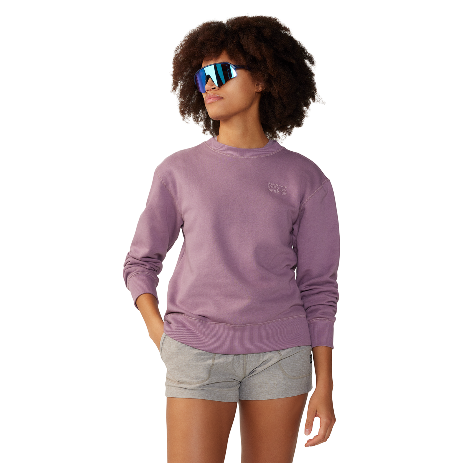 Mountain Hardwear W MHW Logo Pullover Crew in