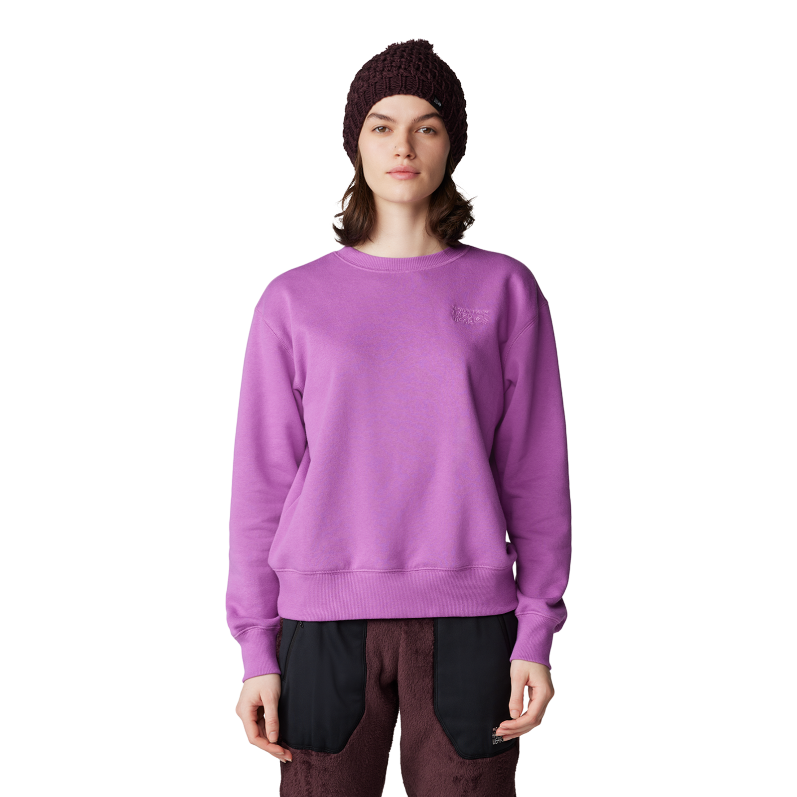 Mountain Hardwear W MHW Logo Pullover Crew in