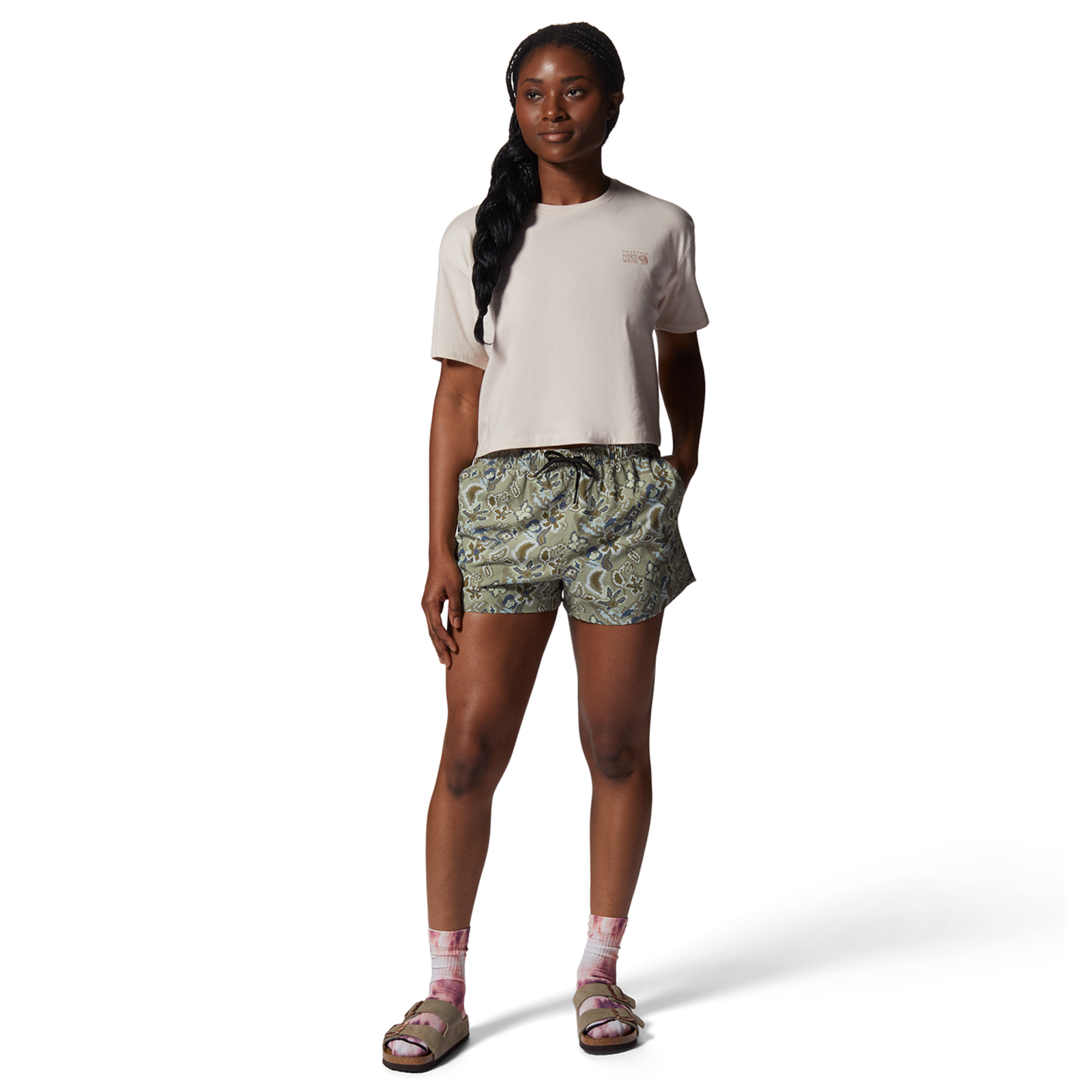 Mountain Hardwear W Stryder™ Swim Short in BEIGE