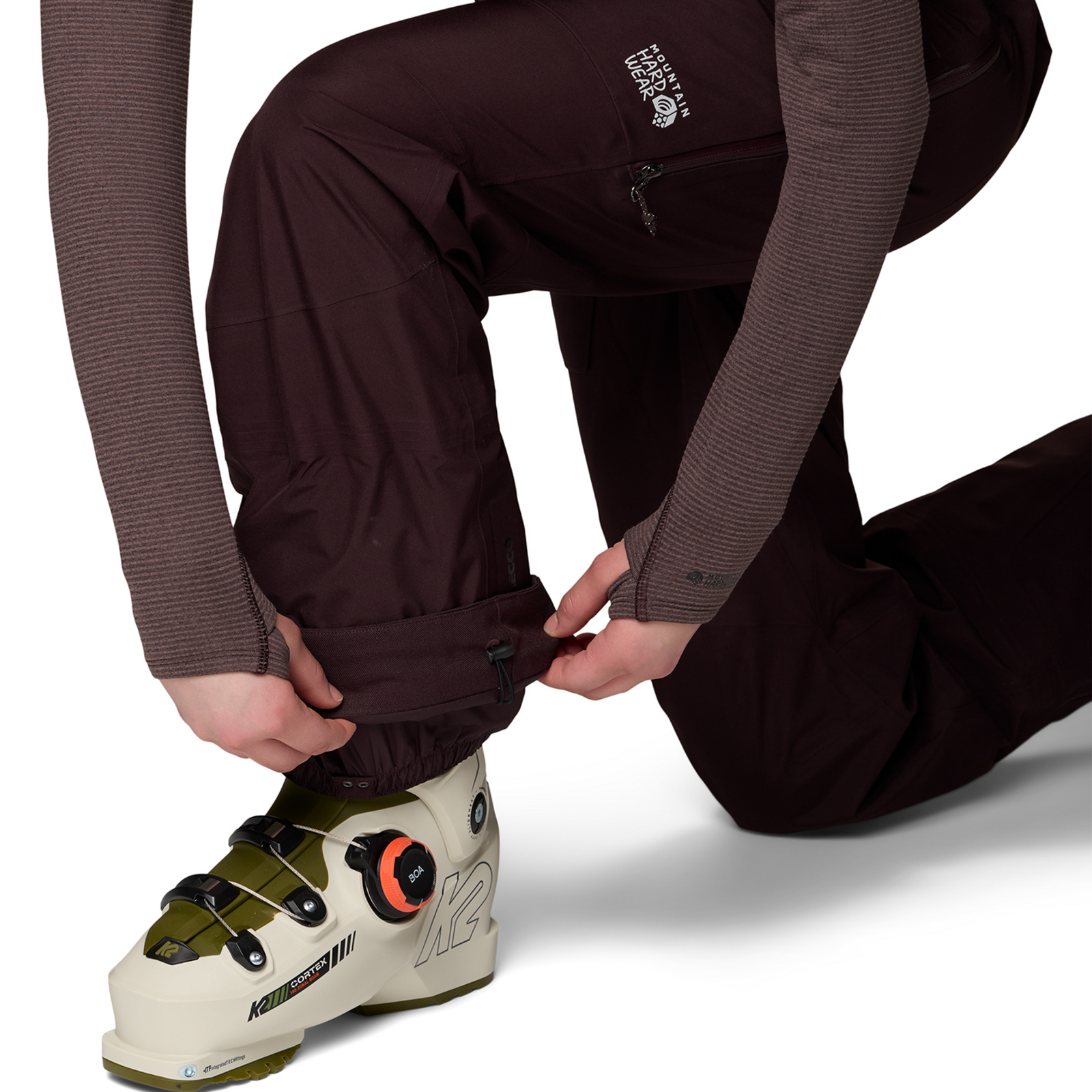 Mountain Hardwear W Boundary Ridge™ GORE-TEX Bib in BRAUN