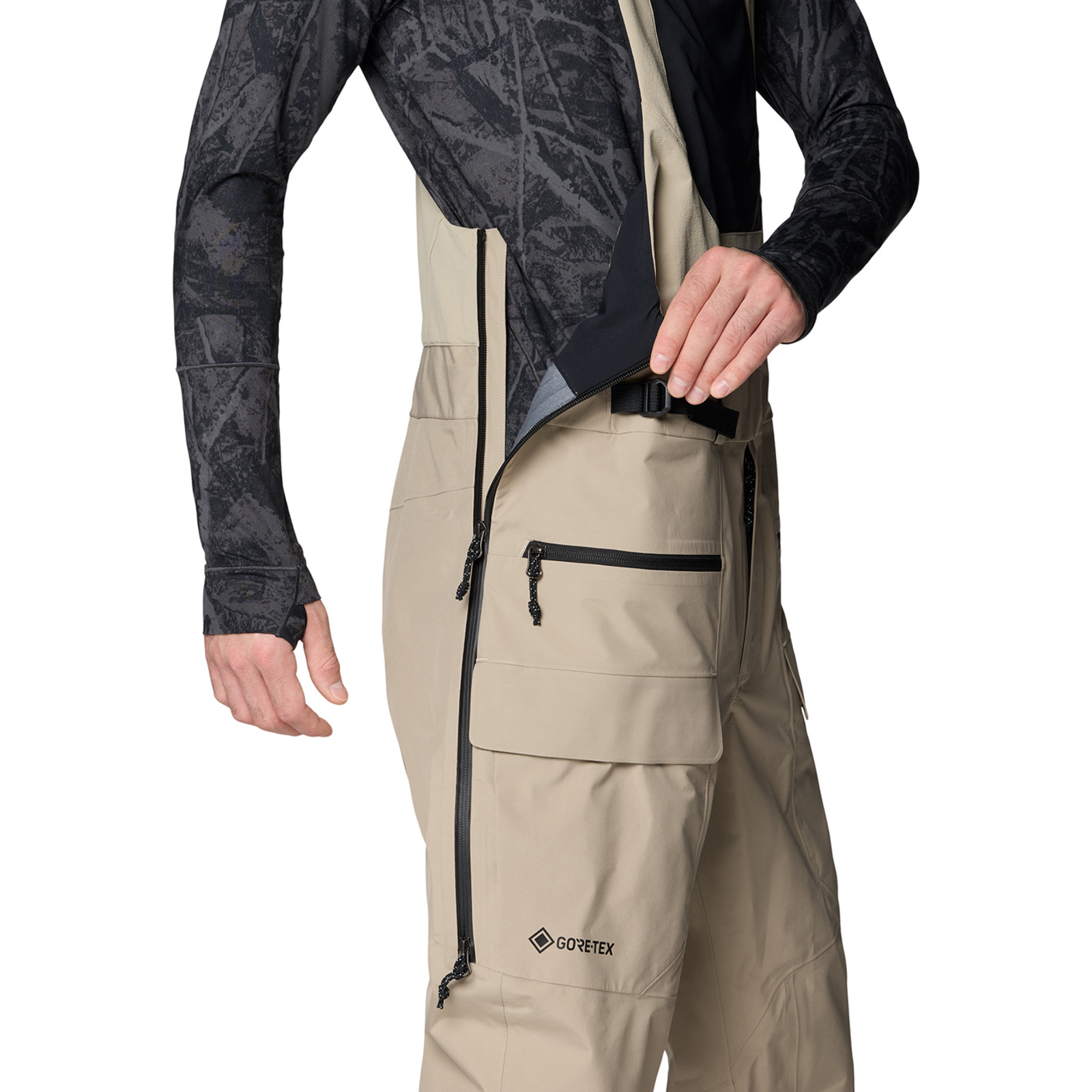 Mountain Hardwear M Boundary Ridge™ GORE-TEX Bib in BEIGE